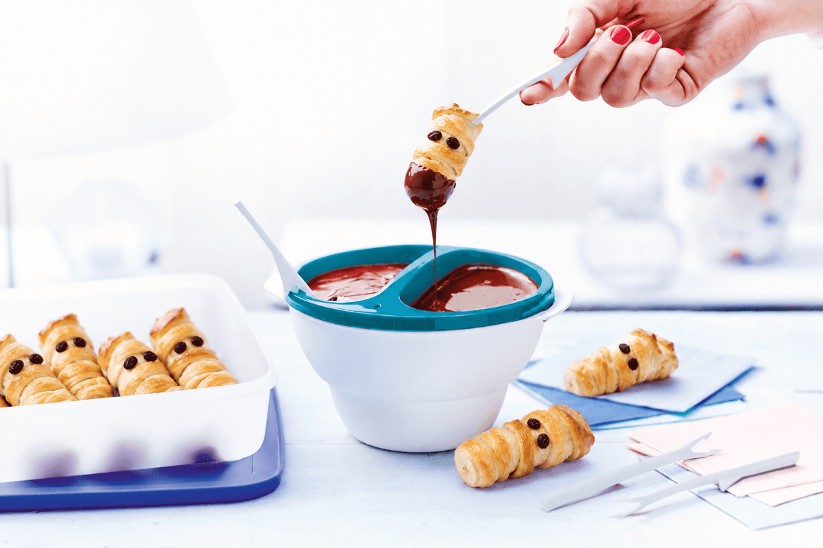 Bananenmummies met chocolade