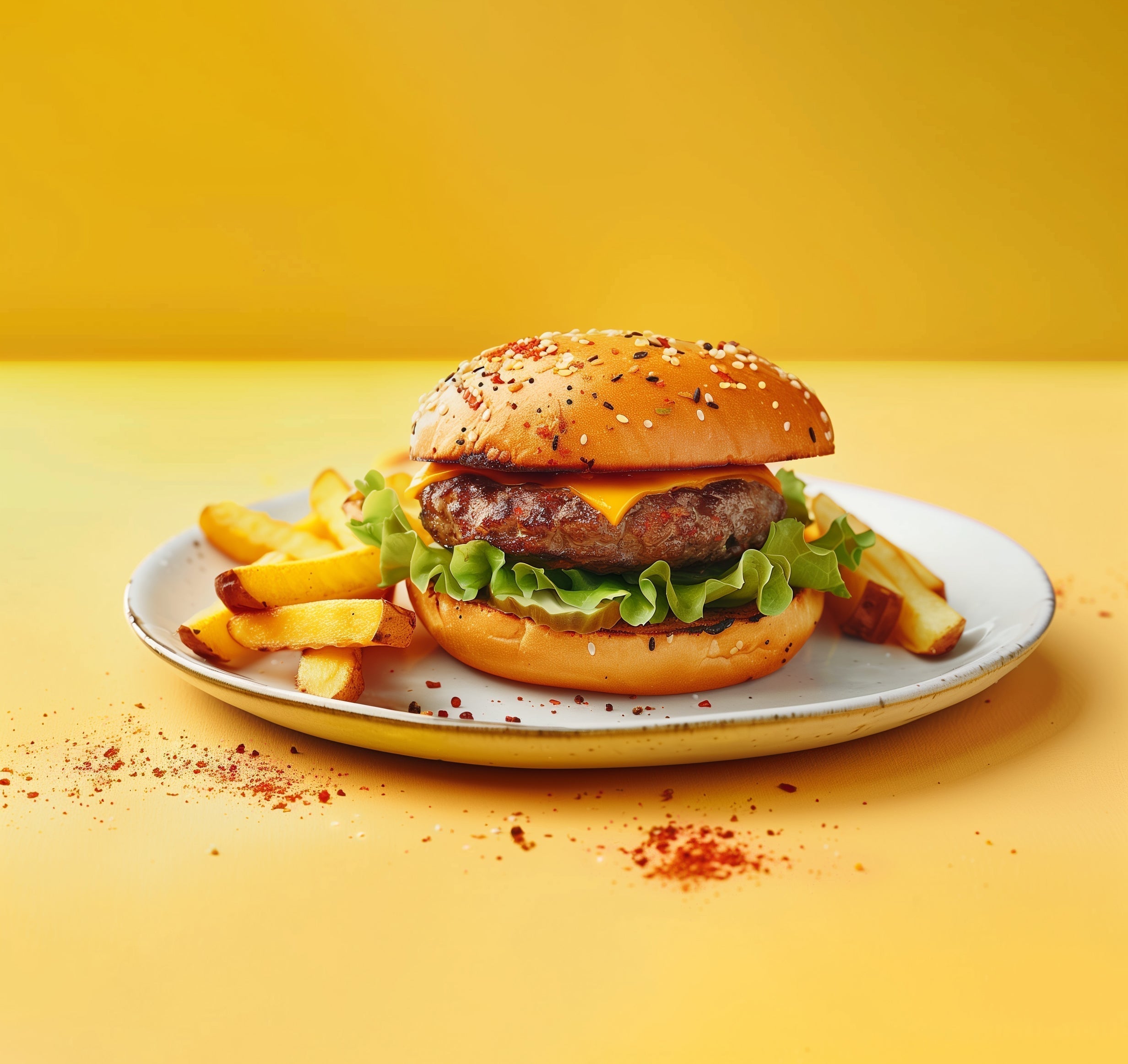 Würziger Burger mit Zimt