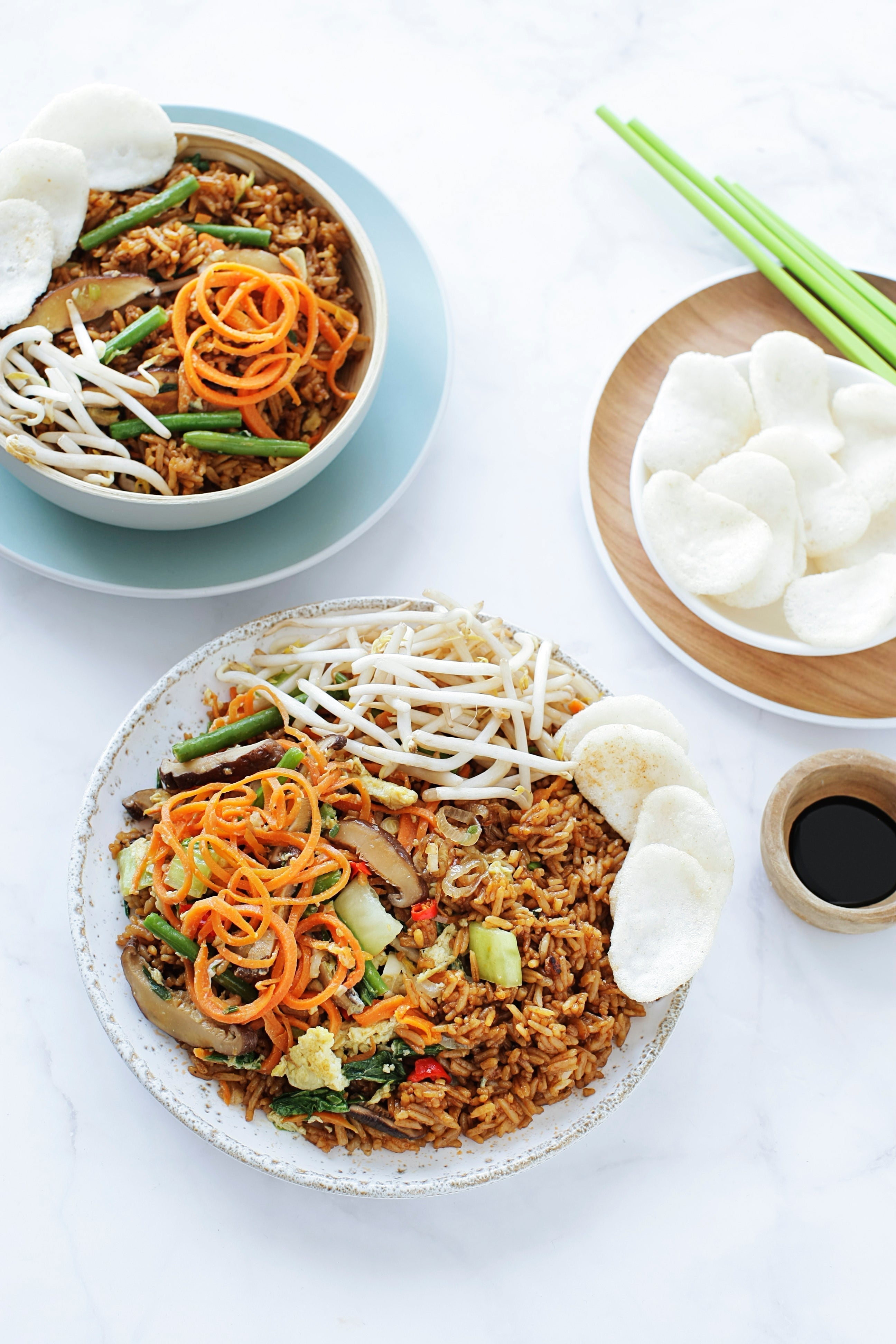 Nasi Goreng (indonesischer gebratener Reis)