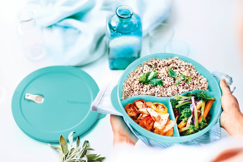 Large 3-Compartment CrystalWave Plate 1.4 L – TUPPERWARE FRANCE