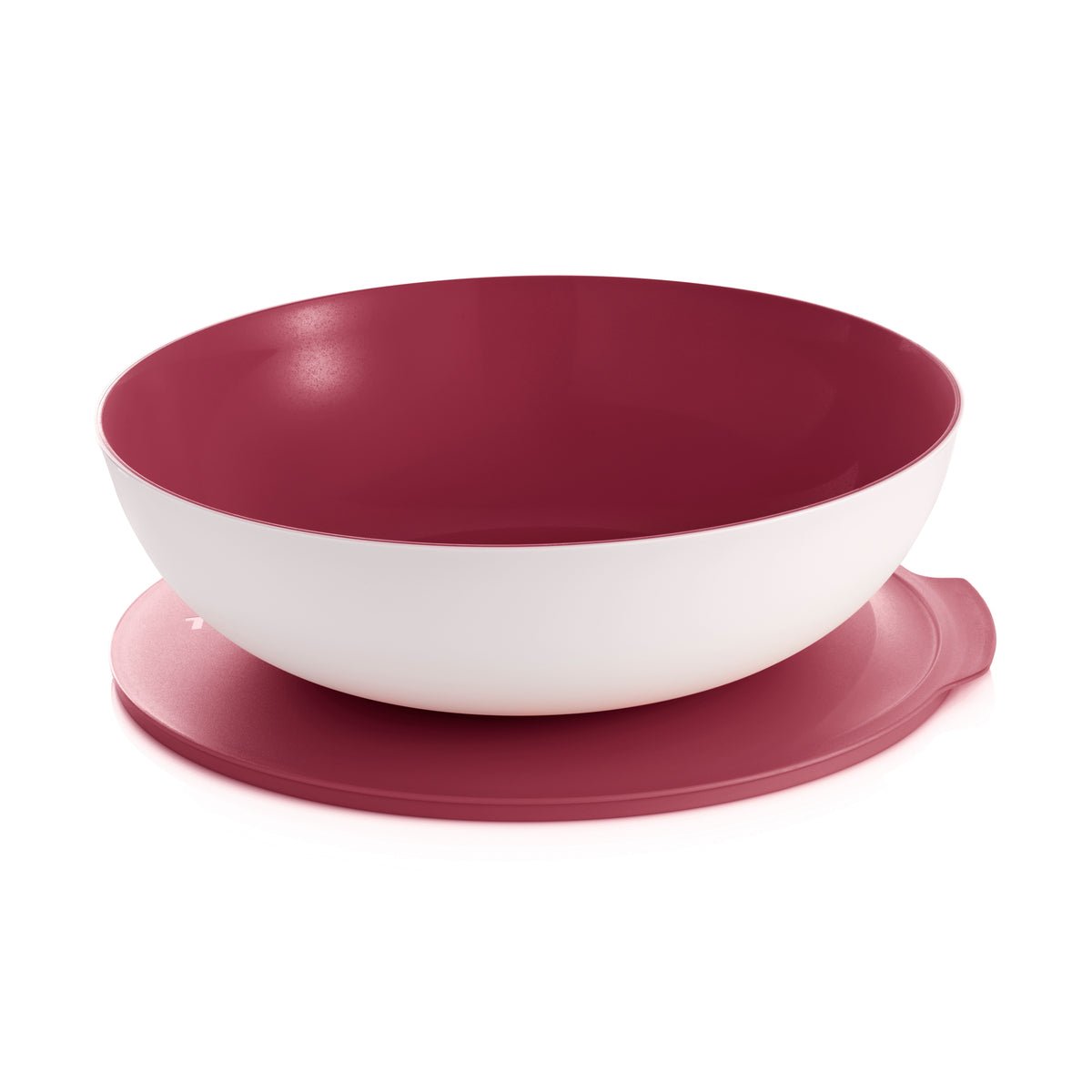 Saladier Allegra 3,5 l (blanc et bordeaux) - Tupperware Europe