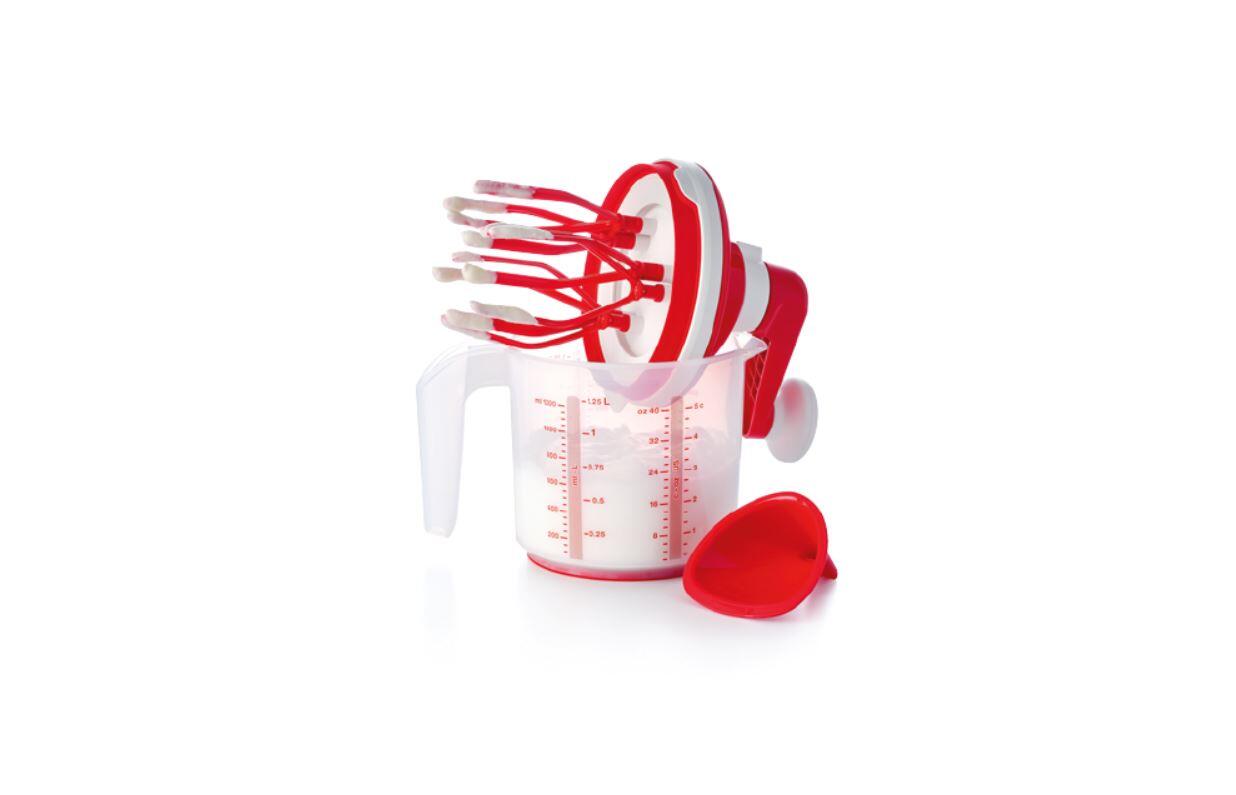 TUPPERWARE Boîte modulaire ovale 650 ml Doseur rouge TUPPERWARE Boîte modulaire ovale 650 ml Doseur rouge