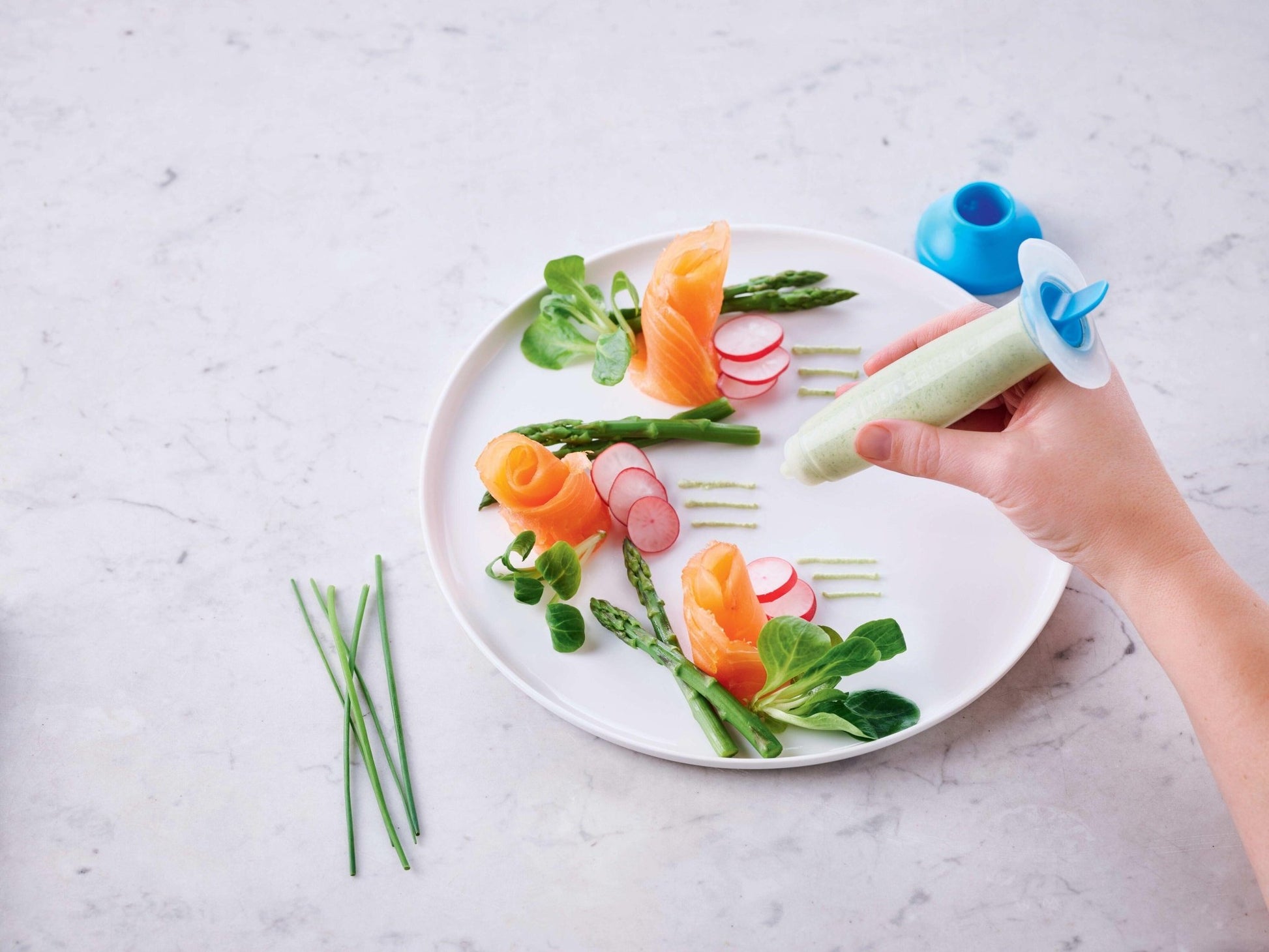 Stylo déco (bleu) - Tupperware Europe