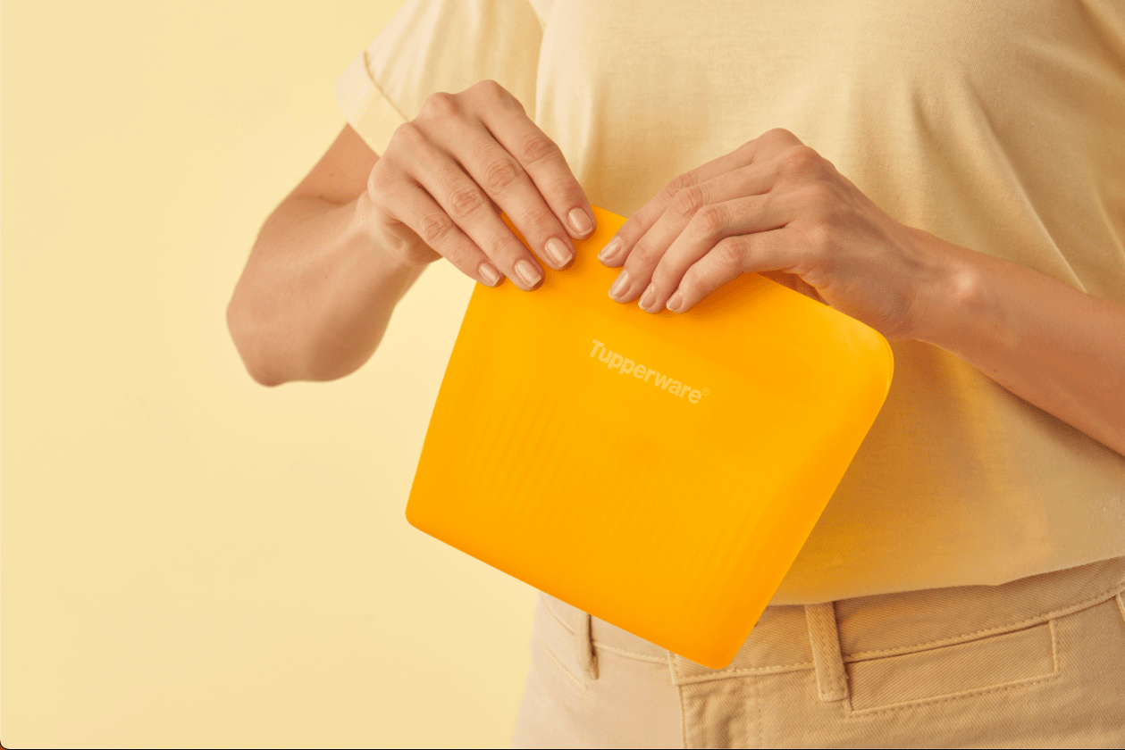 Ultimate silicone bag small (jaune) - Tupperware Europe