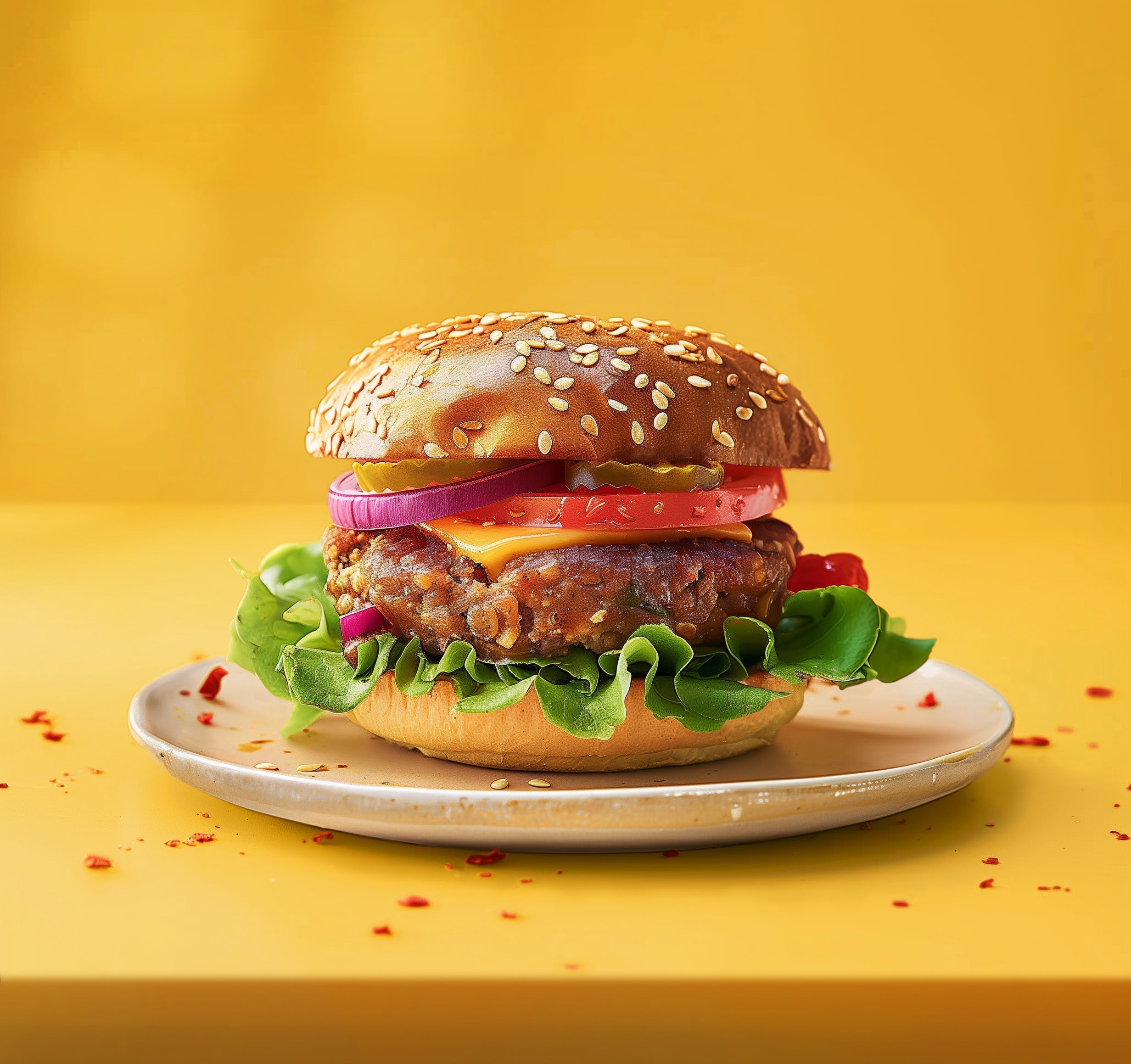 Vegetarischer Burger