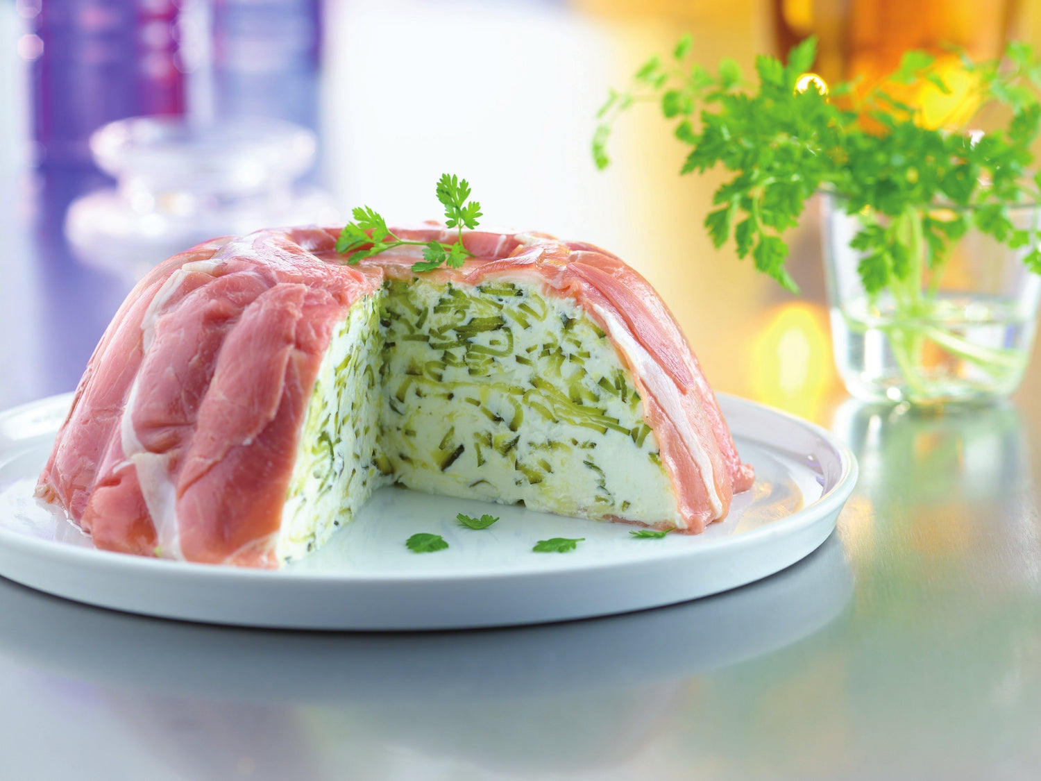 Charlotte courgettes et jambon cru - TUPPERWARE FRANCE