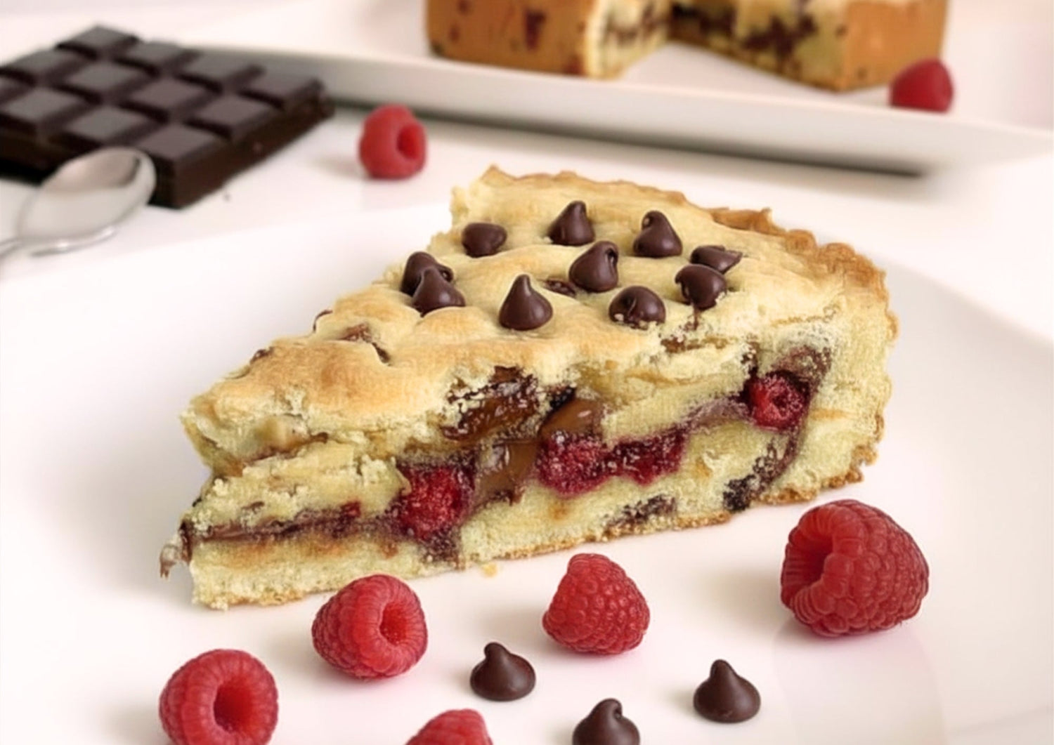 Cookie géant cœur chocolat framboise - TUPPERWARE FRANCE