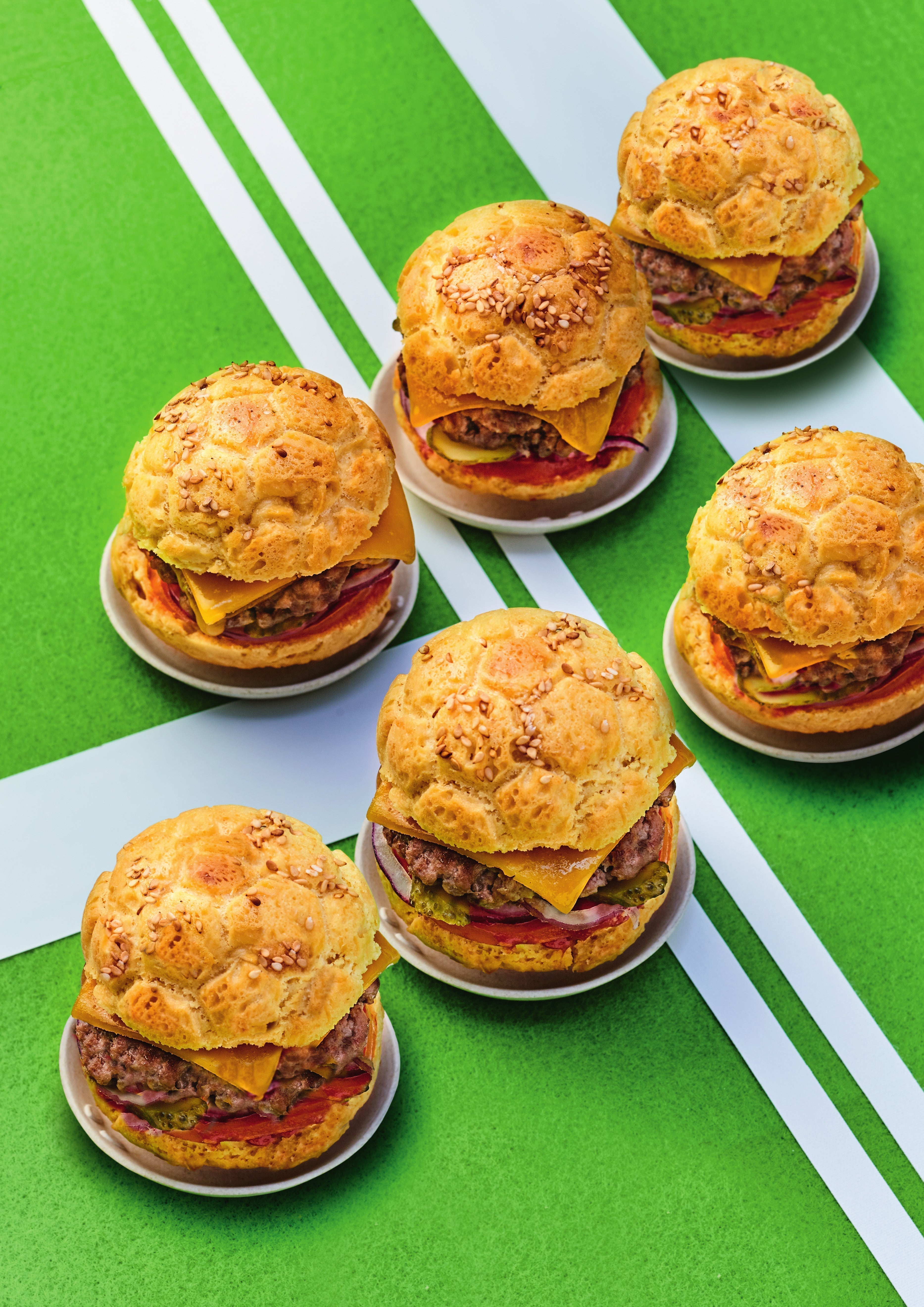 Mini-Burger-Fuß