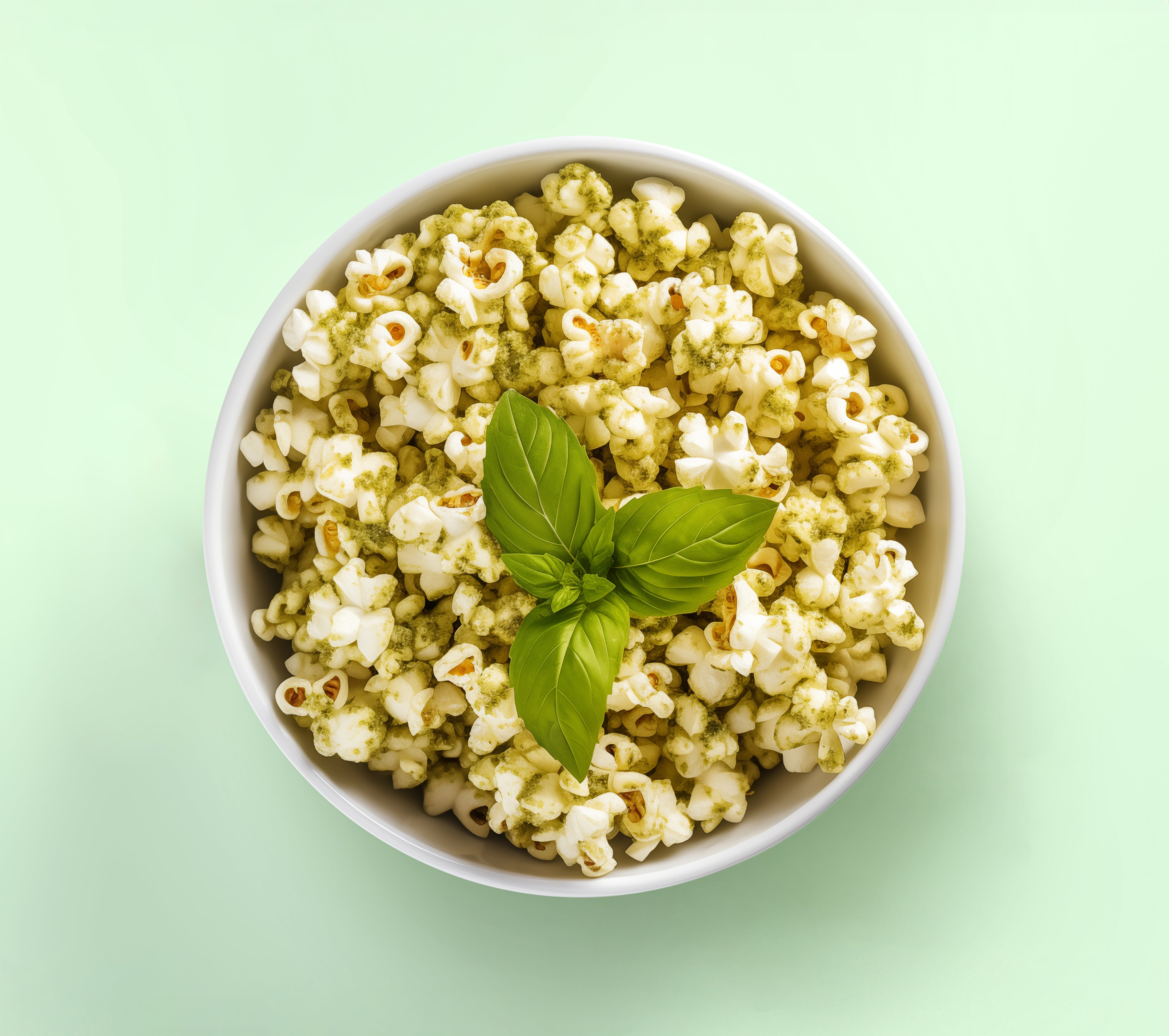 Popcorn mit Pesto