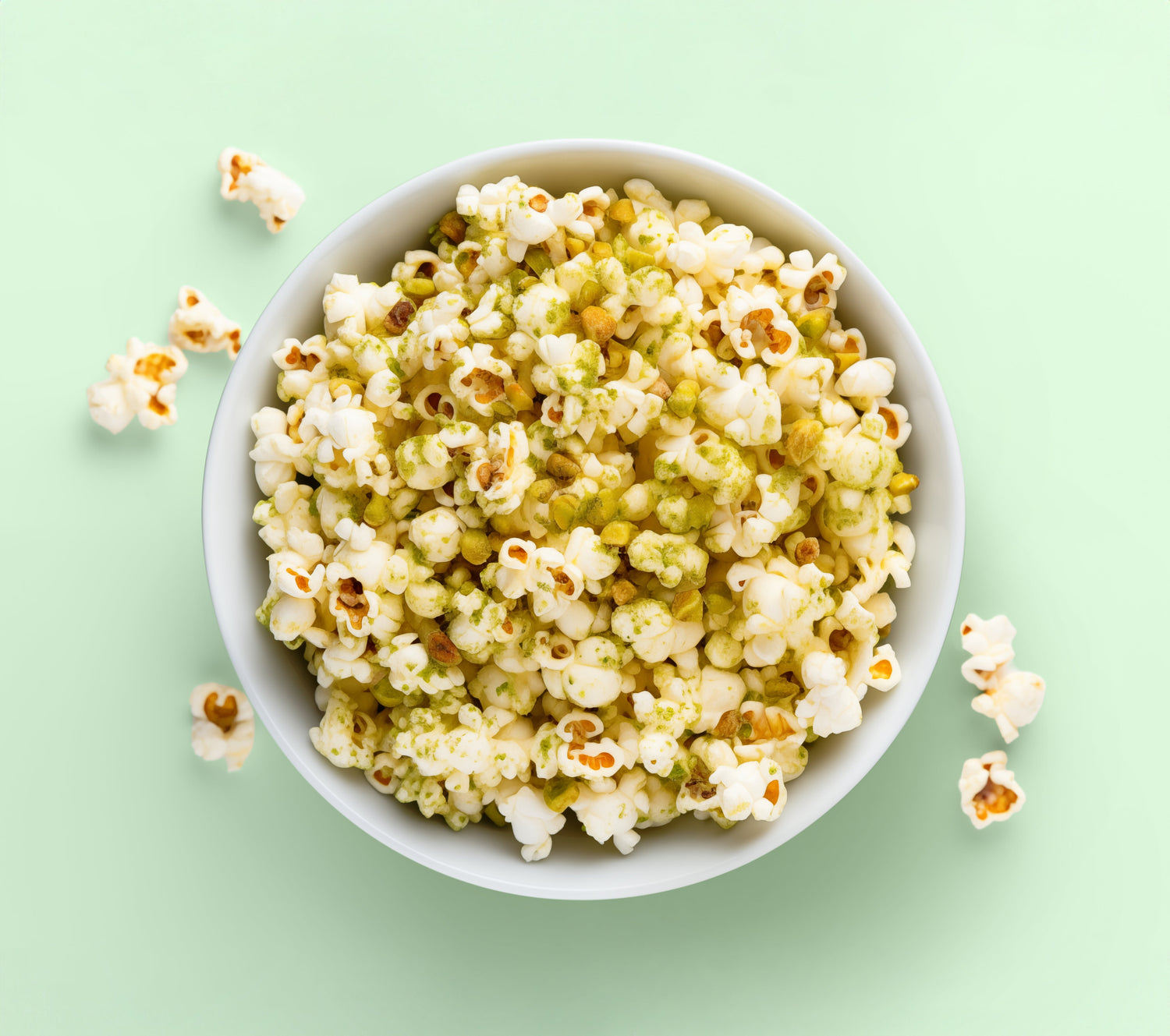 Popcorn chocolat blanc et pistache - TUPPERWARE FRANCE