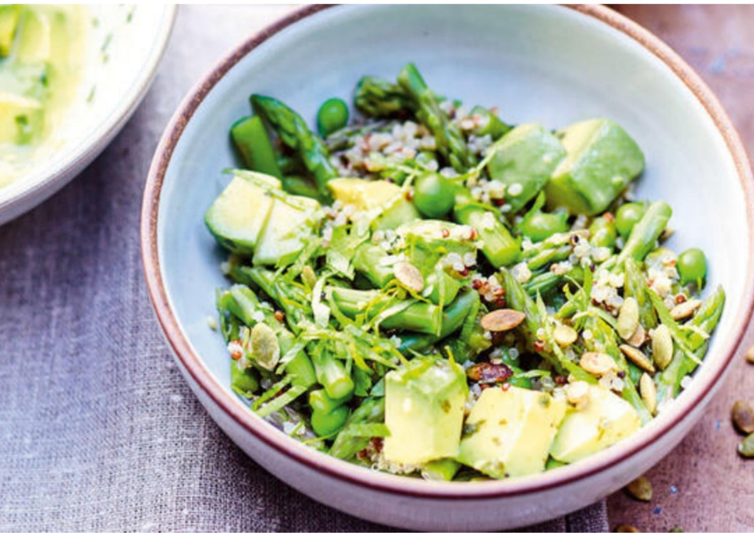 Salade de quinoa avec vinaigrette au citron et au basilic - TUPPERWARE FRANCE