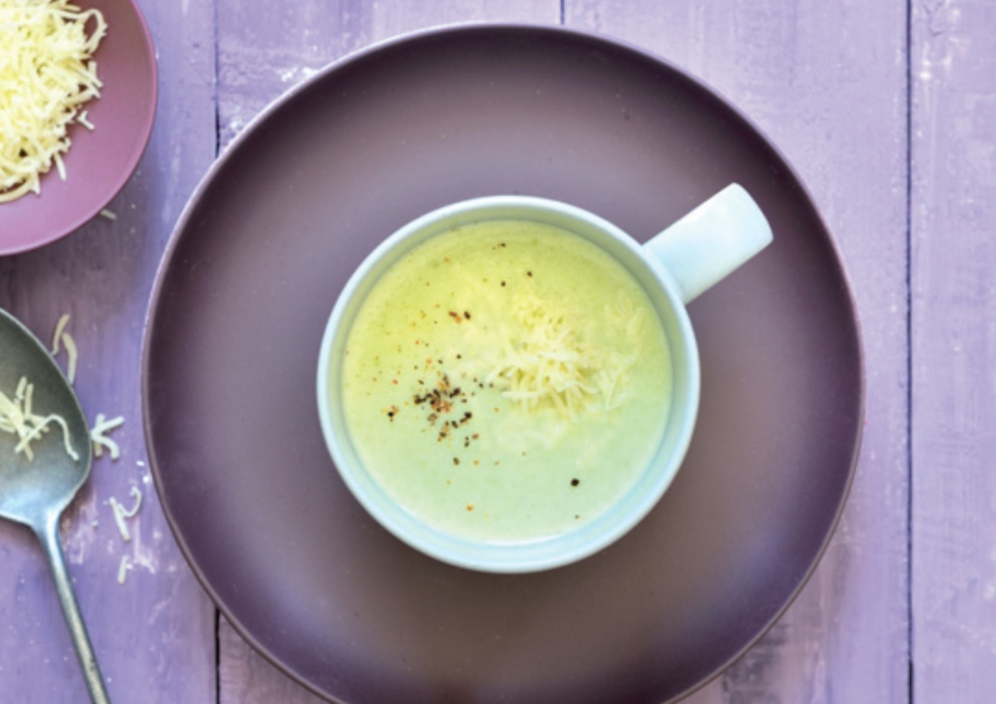 soupe pommes de terre et poireaux au Cantal