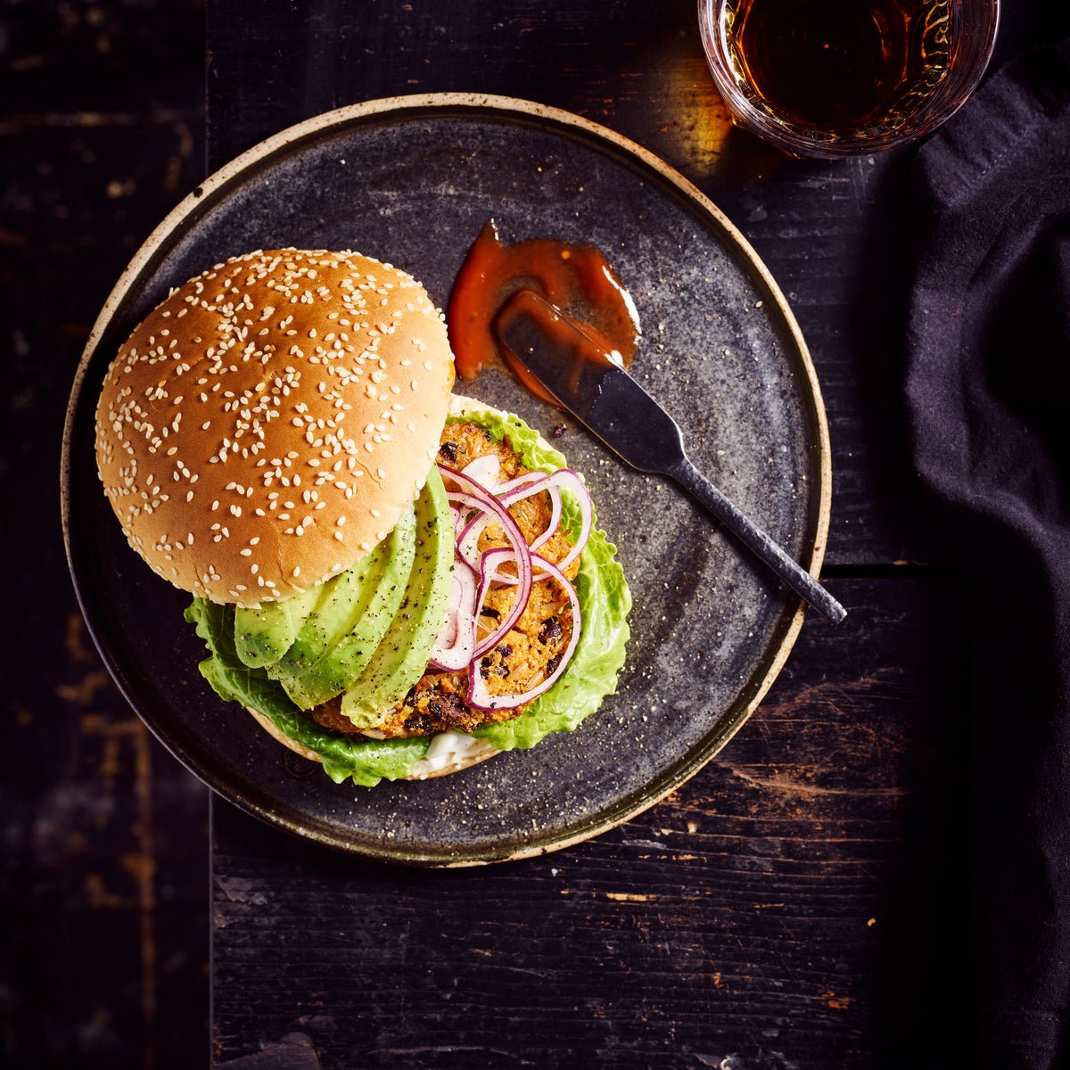 Vegan burger aux haricots noirs et patates douces - OOBO – TUPPERWARE FRANCE