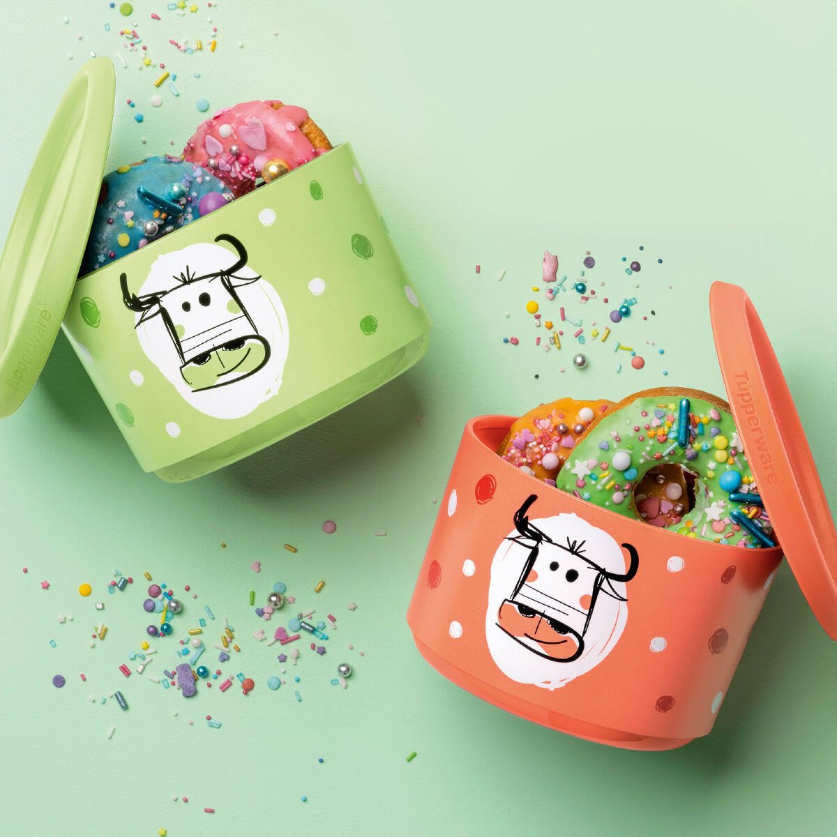 2 boîtes cow party 575 ml - Tupperware Europe