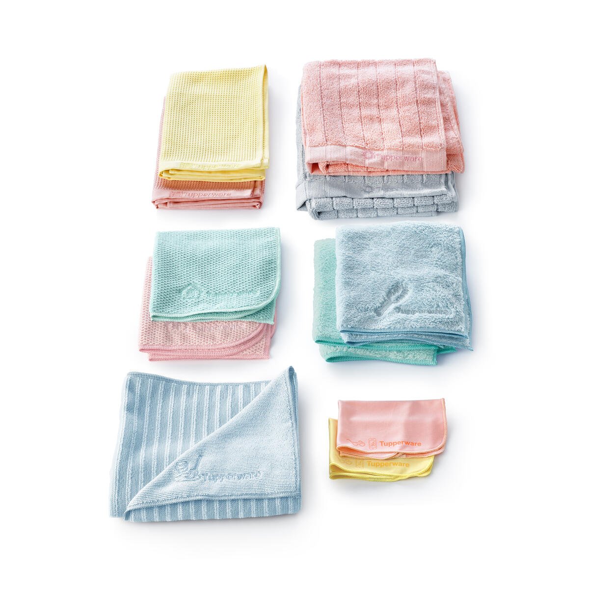 2 Chiffons à poussière microfibres recyclées - Tupperware Europe