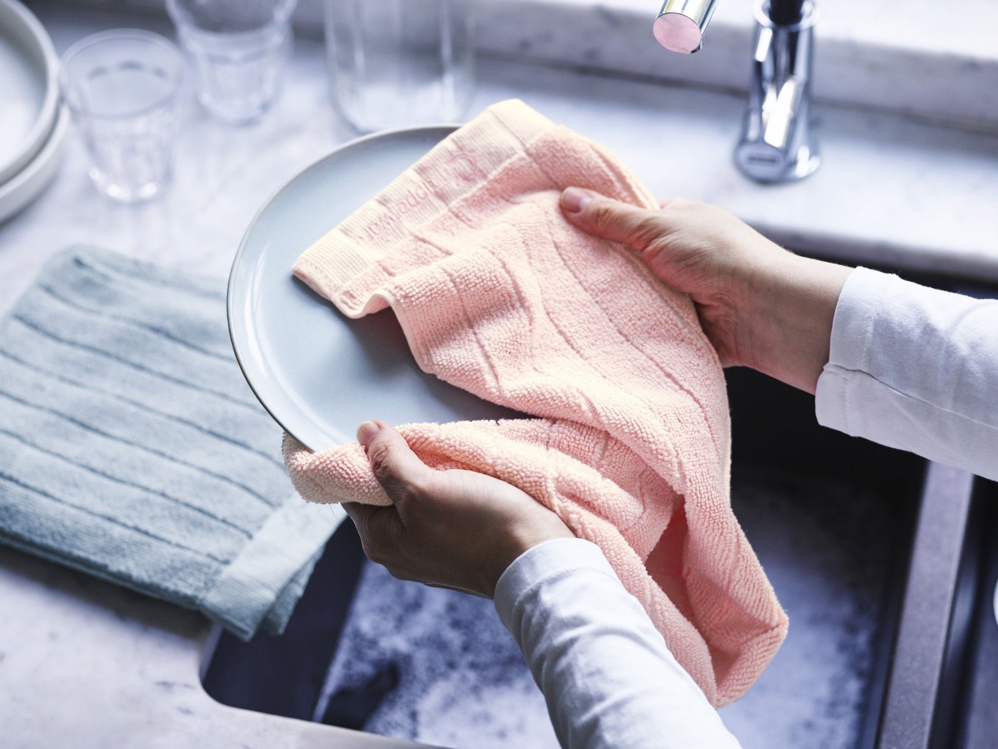 2 Essuie - tout magiques microfibres recyclées - Tupperware Europe