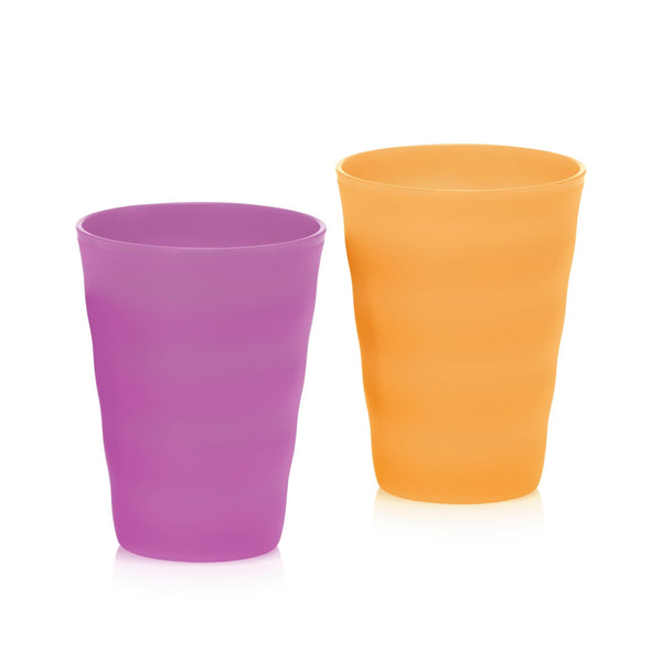 2 Grands Verres Tupperware Avec Couvercles Bleus – Conservation Alimentaire