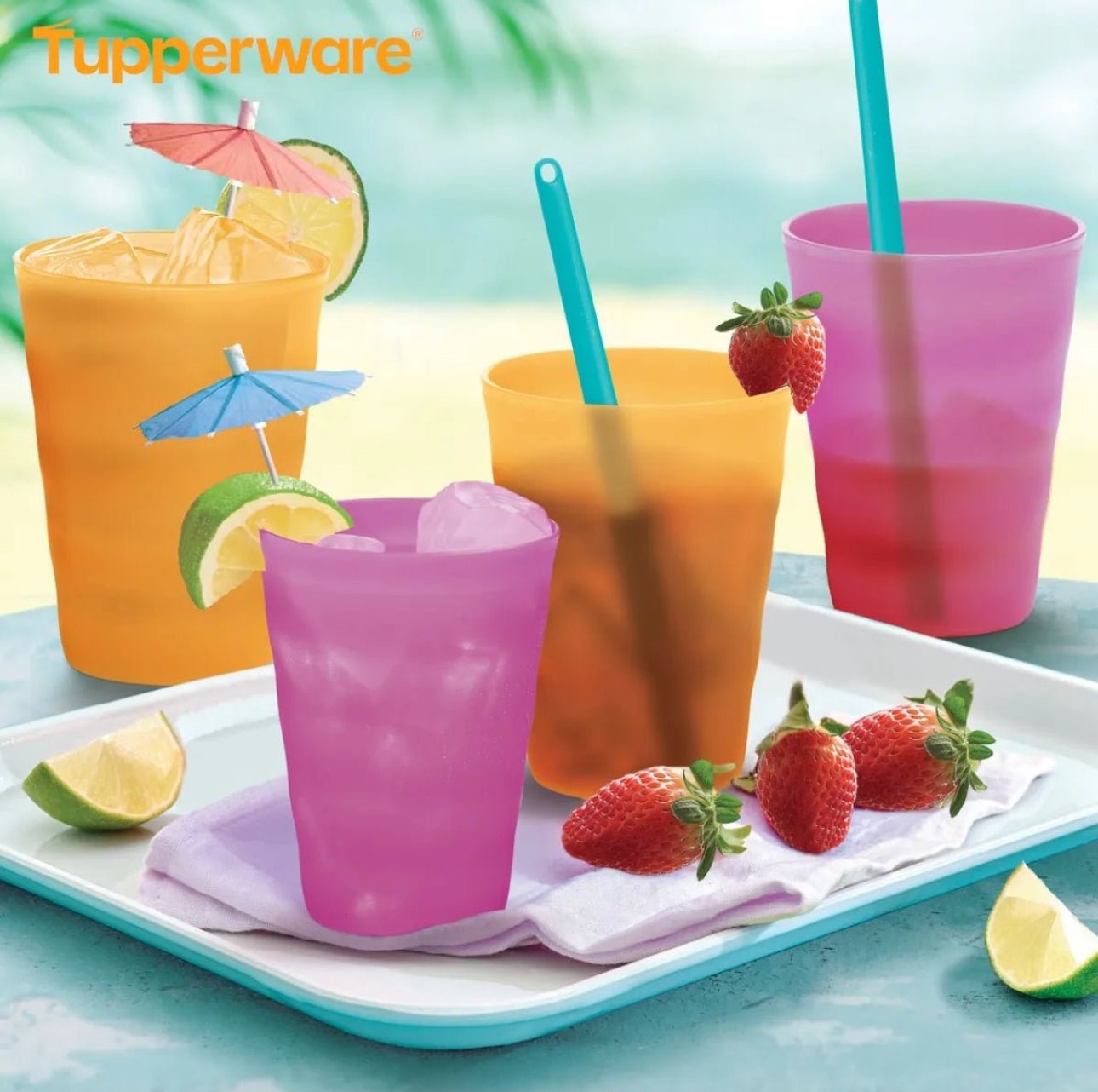 2 Verres Flash 330 ml (sans couvercles) - Tupperware Europe