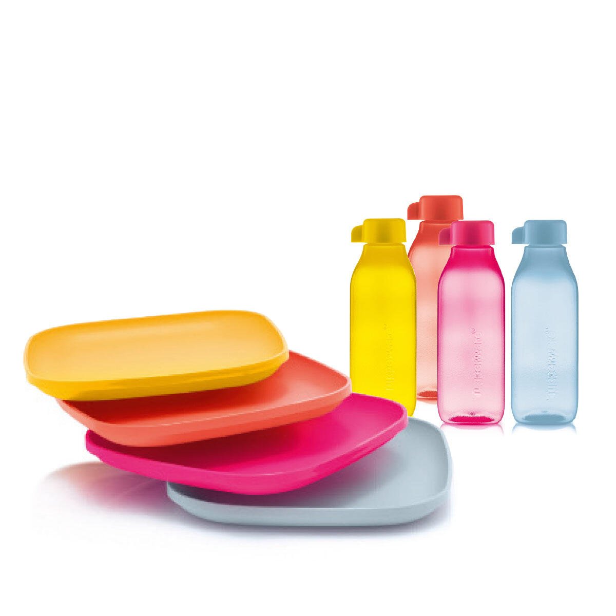 4 Assiettes Pique - nique eco+ - Tupperware Europe