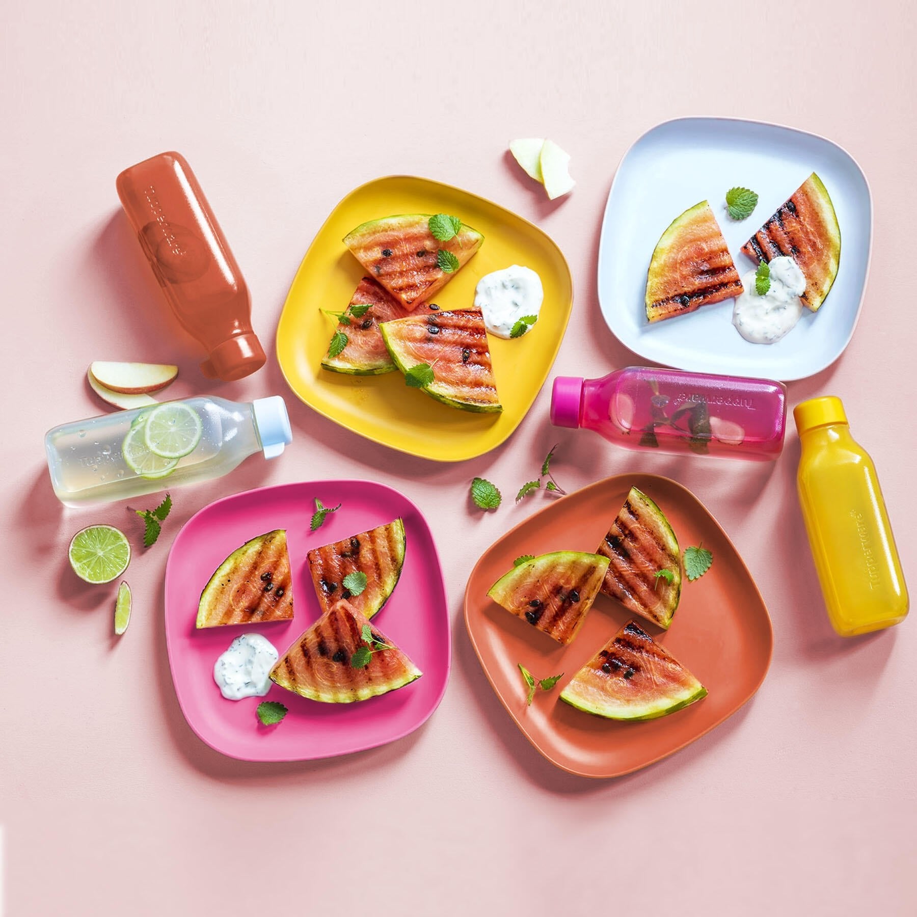 4 Assiettes Pique - nique eco+ - Tupperware Europe