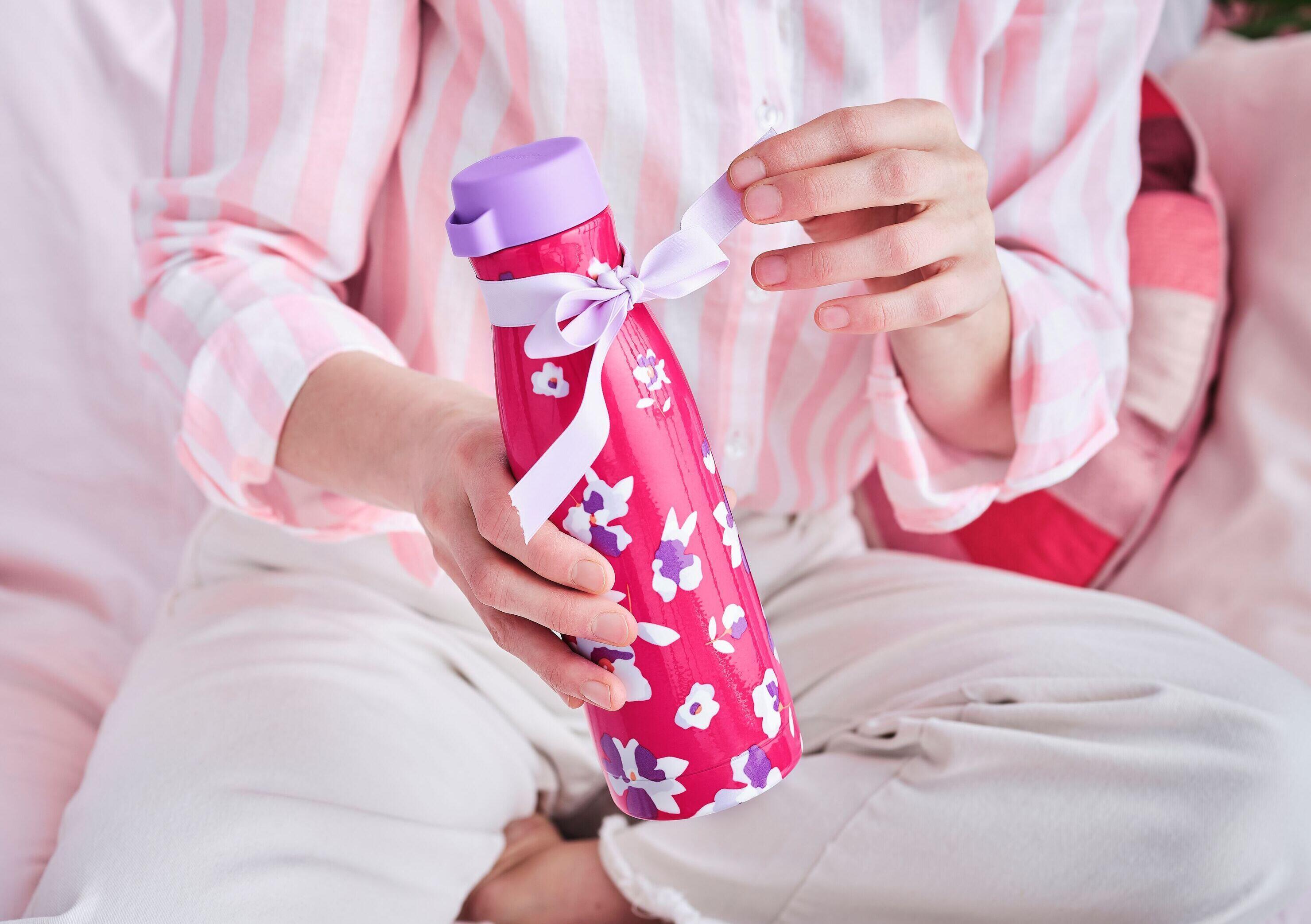 Bouteille isotherme 410ml (Rose)