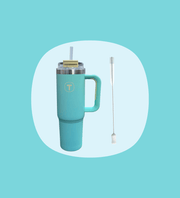 Big T Tumbler 1.1 l - Menthe + 1 Goupillon Tup - Tupperware Europe