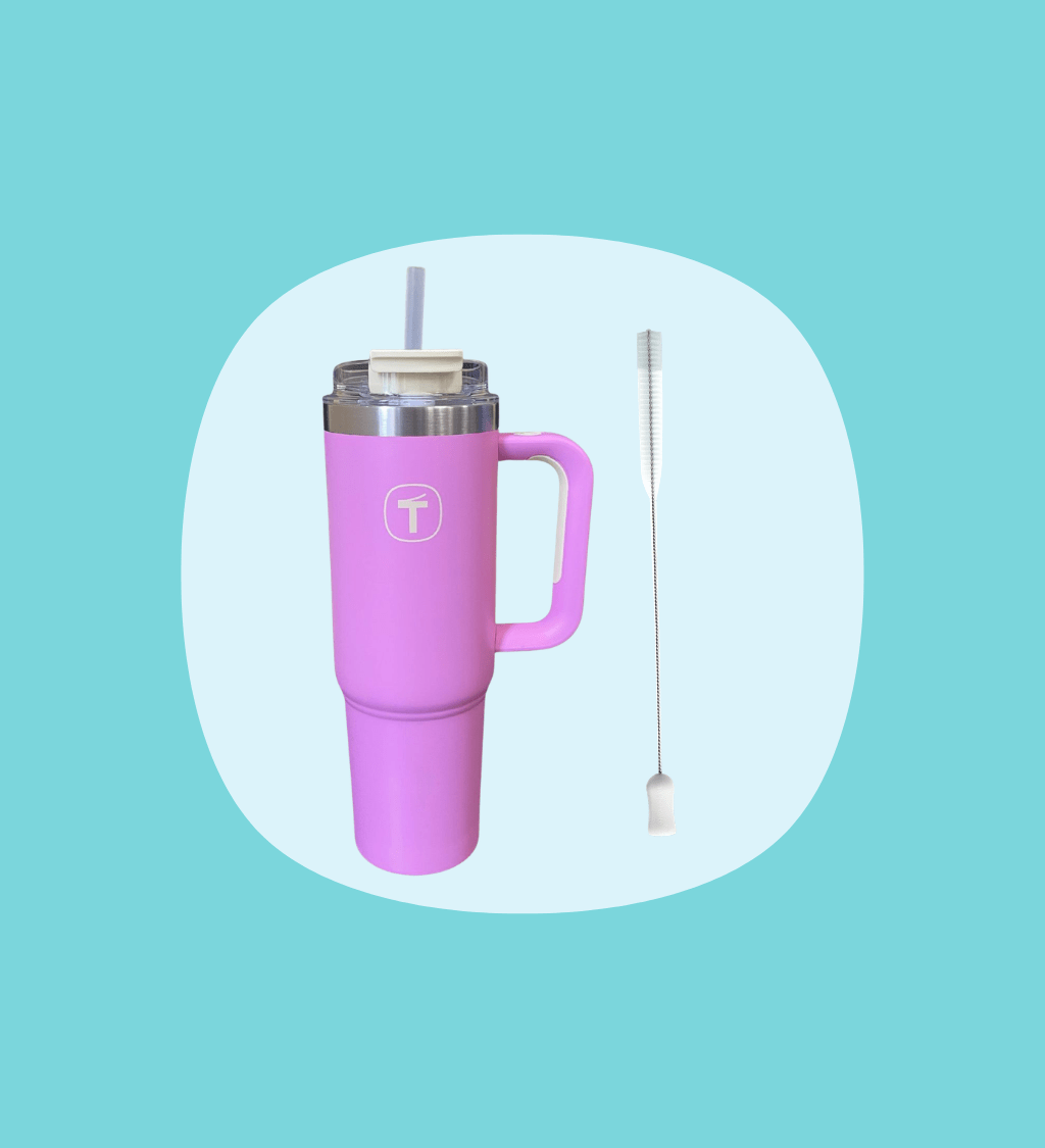 Big T Tumbler 1.1 l - Rose + 1 Goupillon Tup - Tupperware Europe