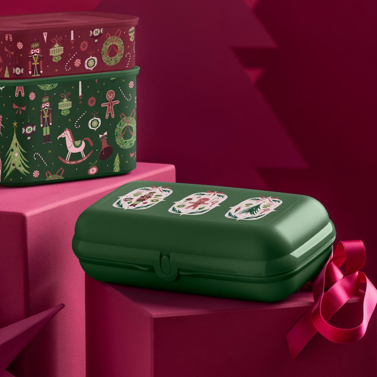 Boîte à bêtises Noël - Tupperware Europe