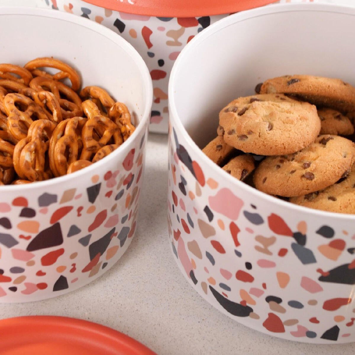 Boîte de conservation Terrazzo 2 l | One Touch Tupperware® – OOBO