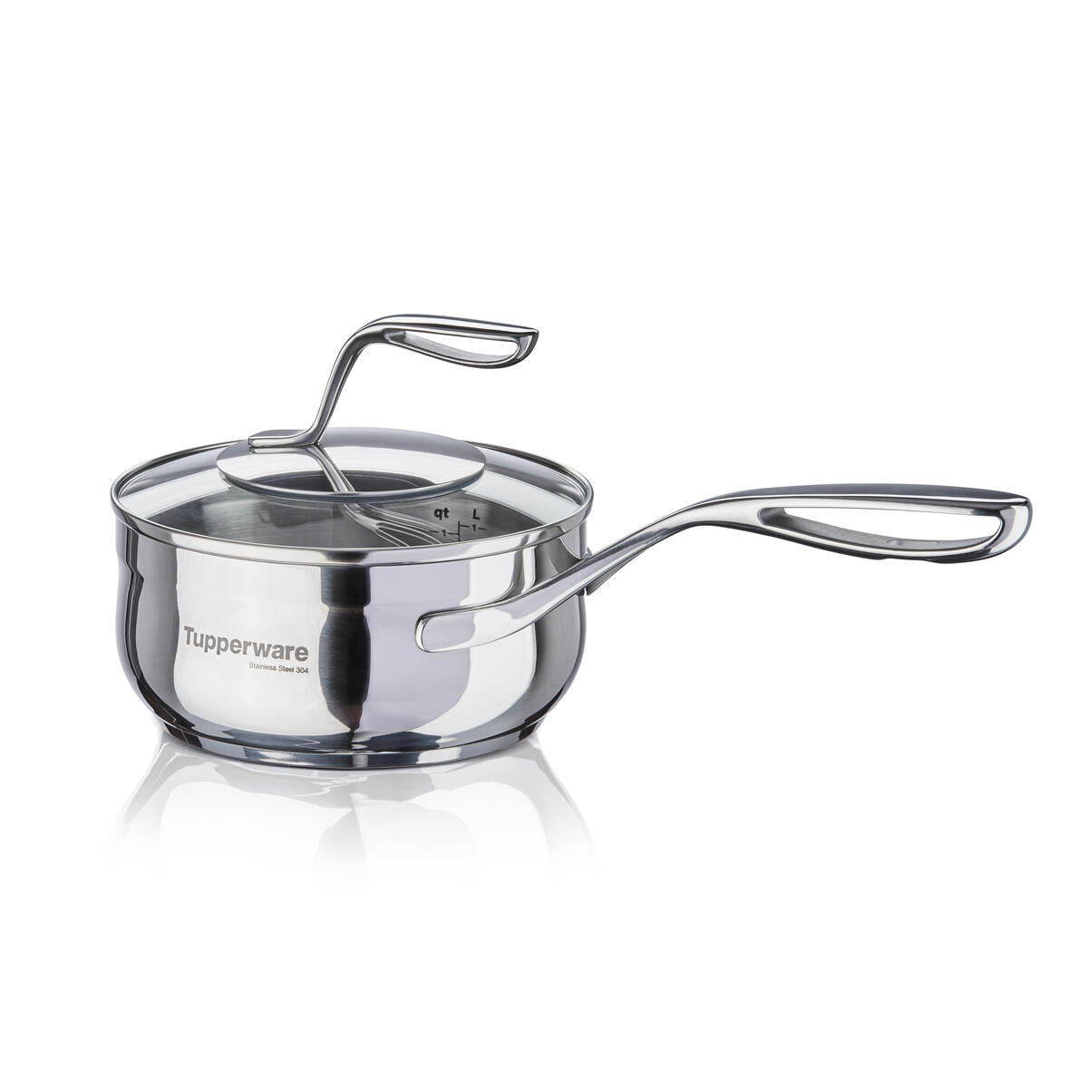Casserole inox 1,6 l 17 cm couvercle | Mastro Tupperware® – OOBO