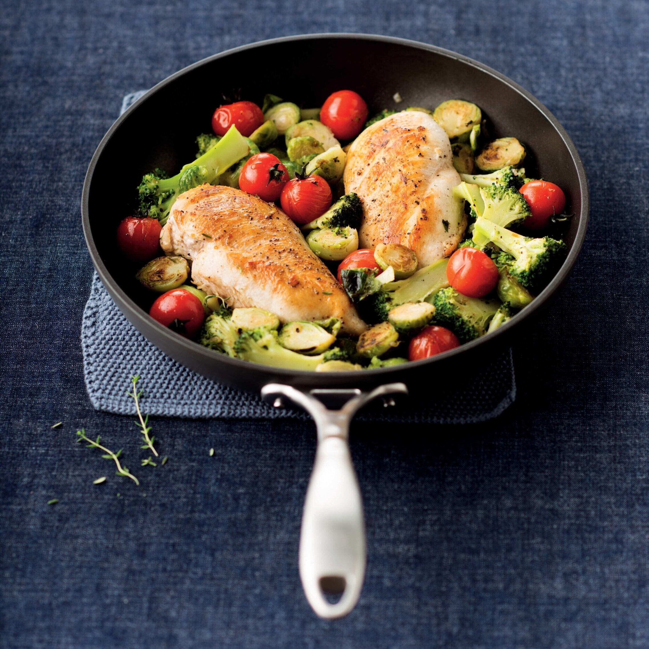20 cm CS pan with glass lid