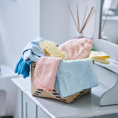 2 Recycled microfiber glasses cloths