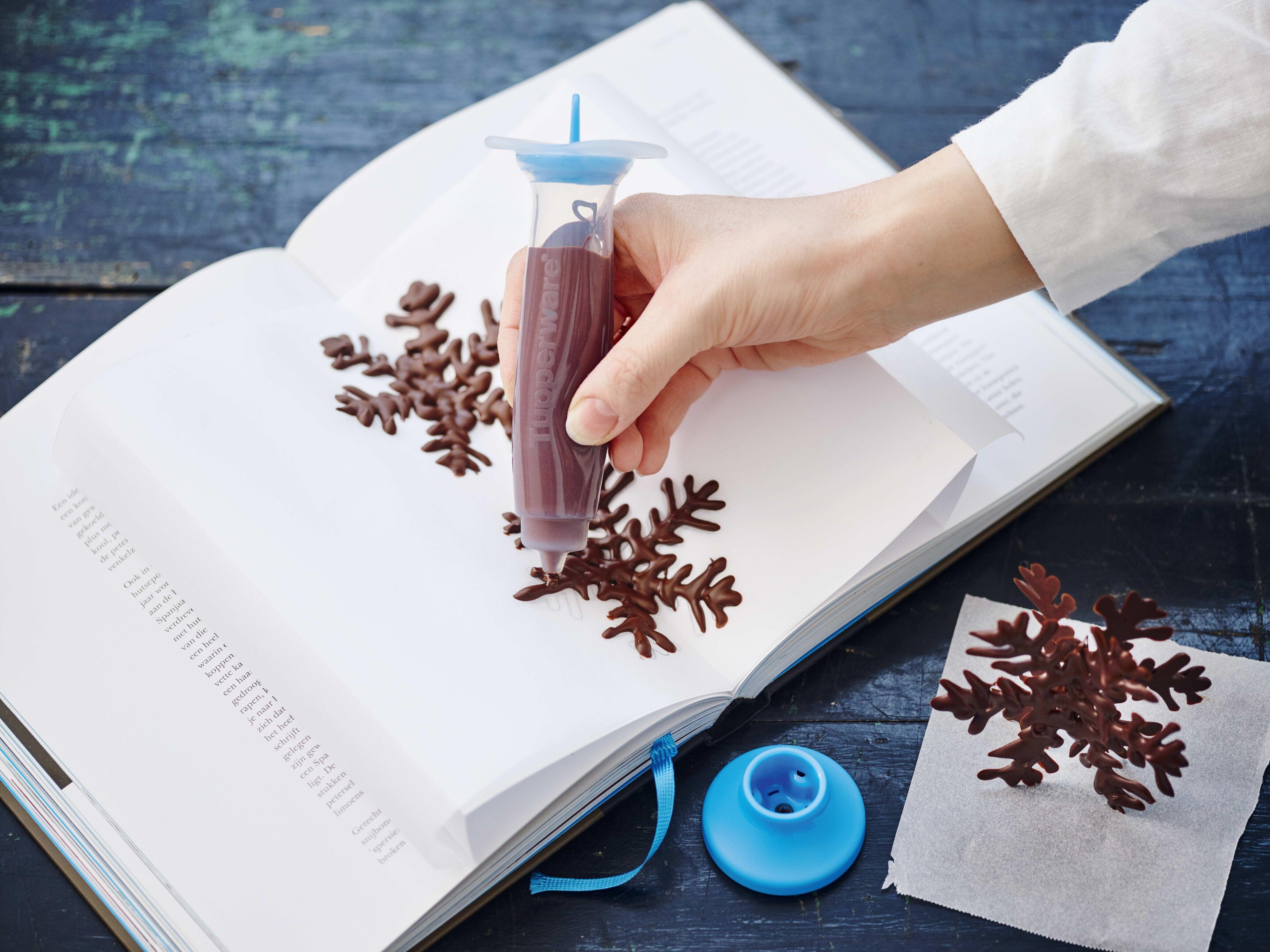 Decoratieve pen (blauw)
