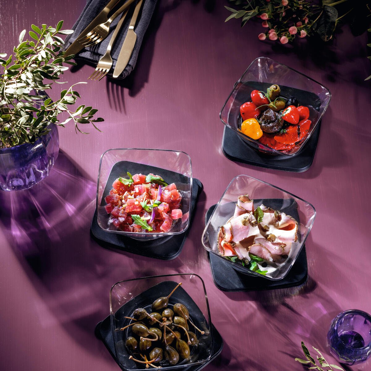 Bol carré transparent hermétique 620 ml | Eco+ Tupperware® – OOBO
