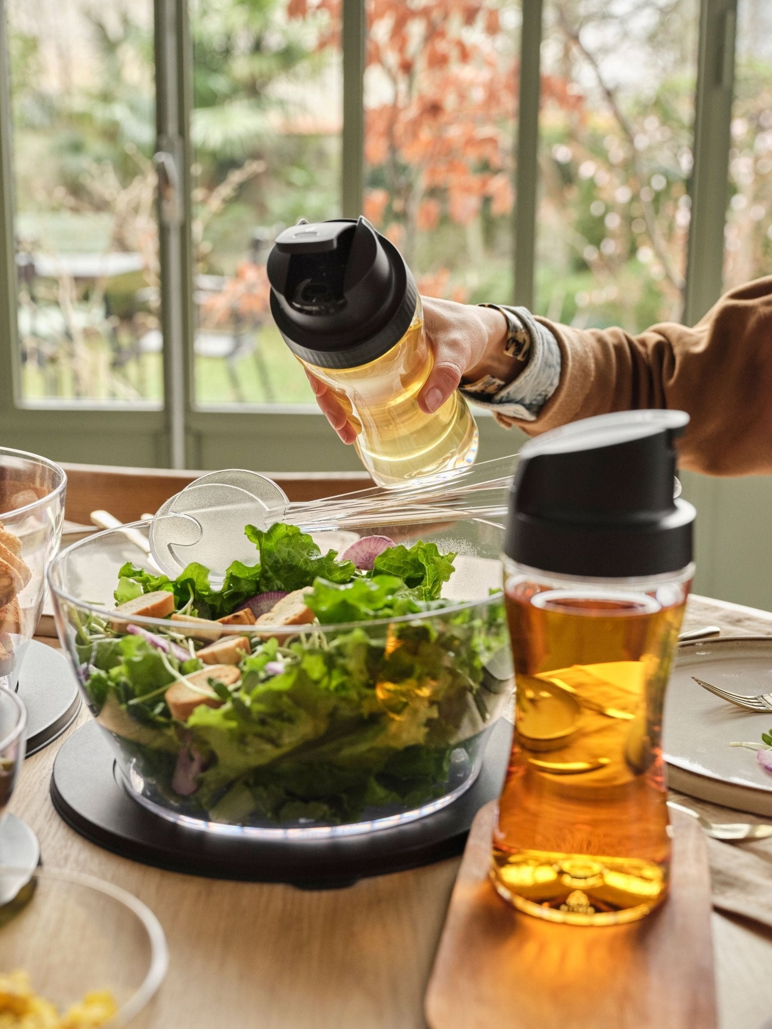 Saladier transparent 4 l avec couvercle | Eco+ Tupperware® – OOBO