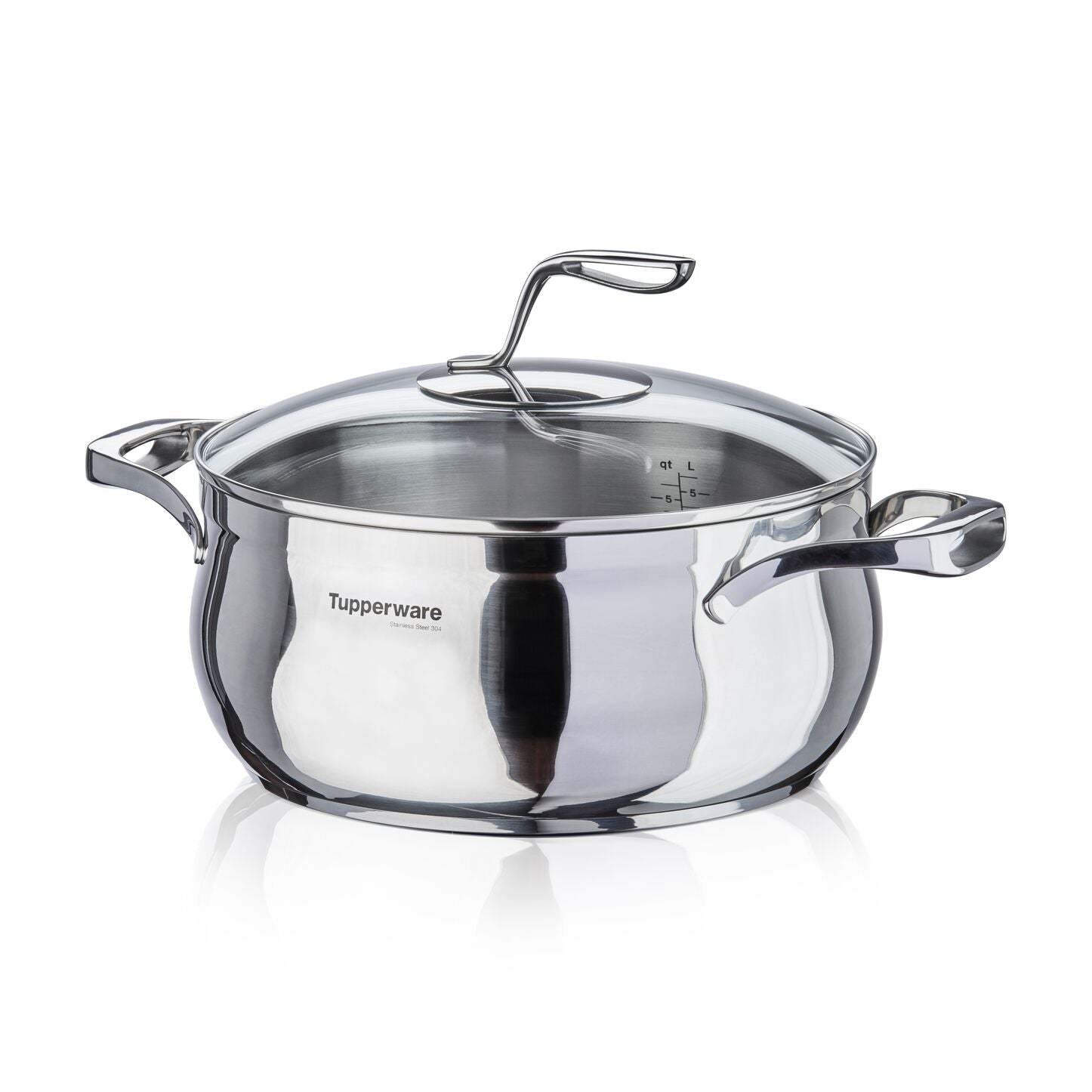 Faitout inox 7,5 l 28 cm couvercle | Mastro Tupperware® – OOBO