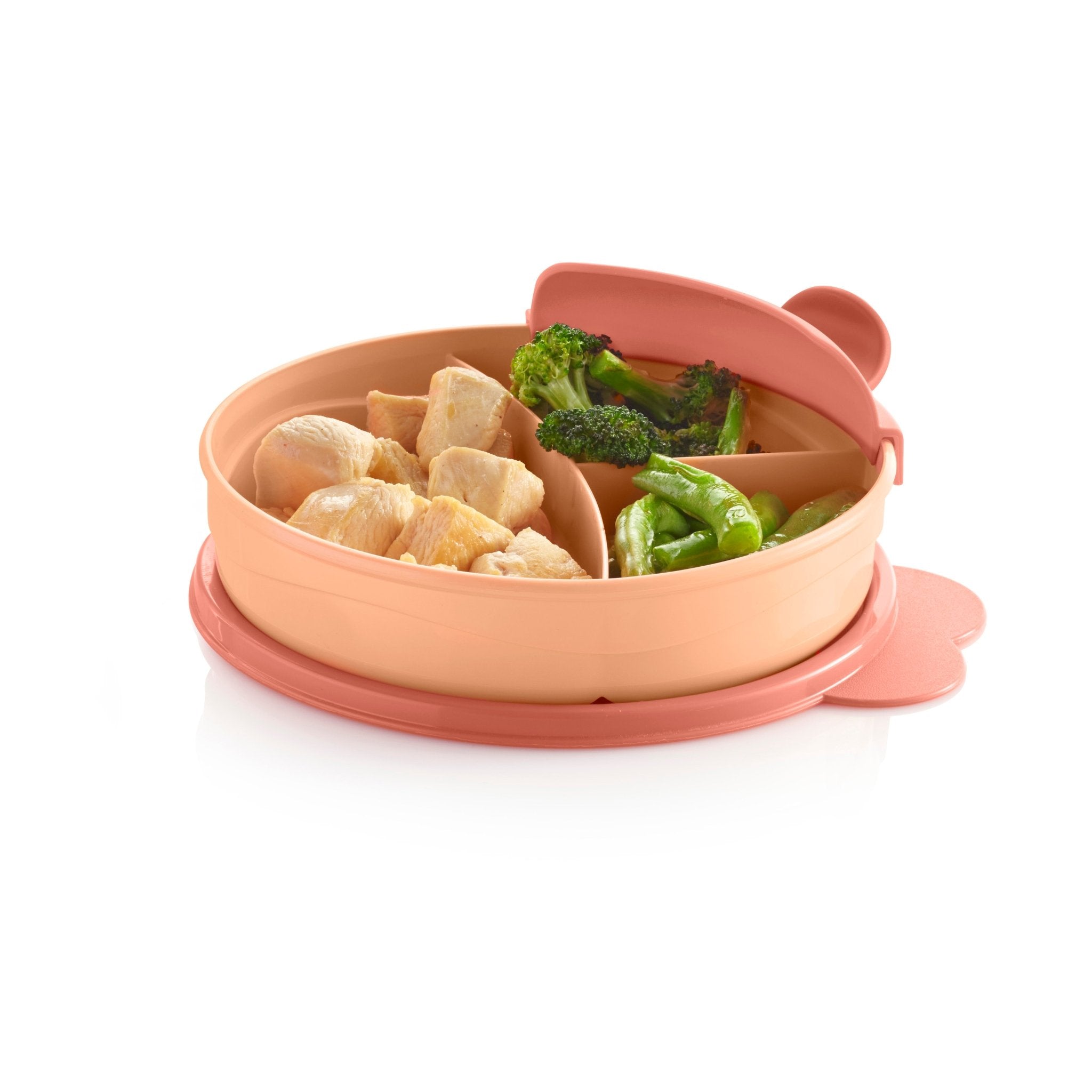 Tupperware ベルポビー＆ミニポビーセット Assiette compartimentée bébé à poignée Tupperware® – OOBO