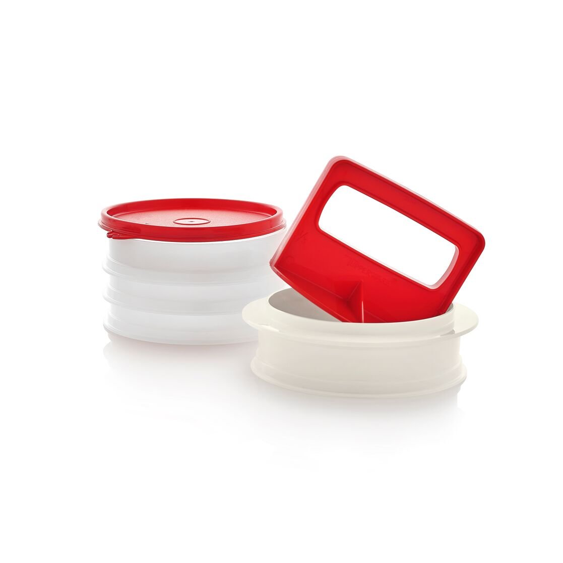 Hamburger press & 4 boîtes congélation - Tupperware Europe