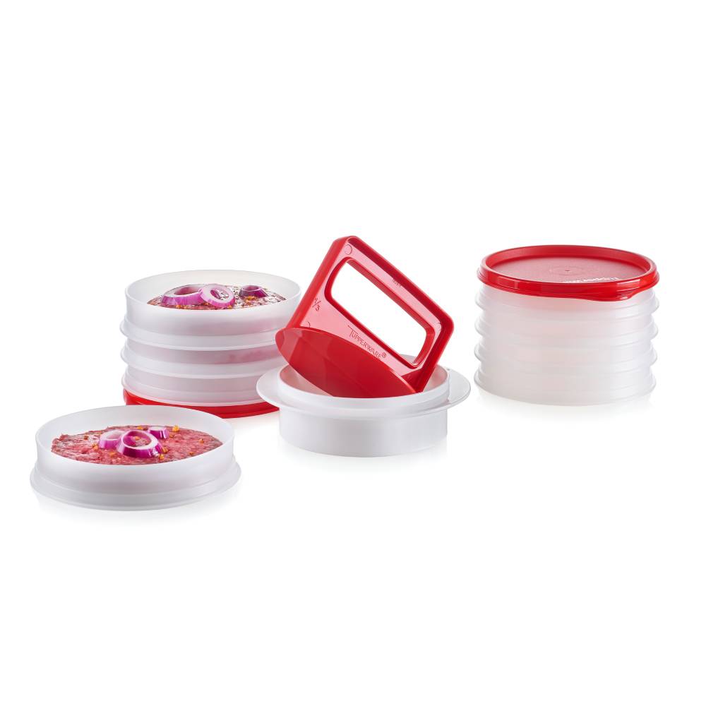 Hamburger Press et Boîtes congélation (x4) - Tupperware Europe