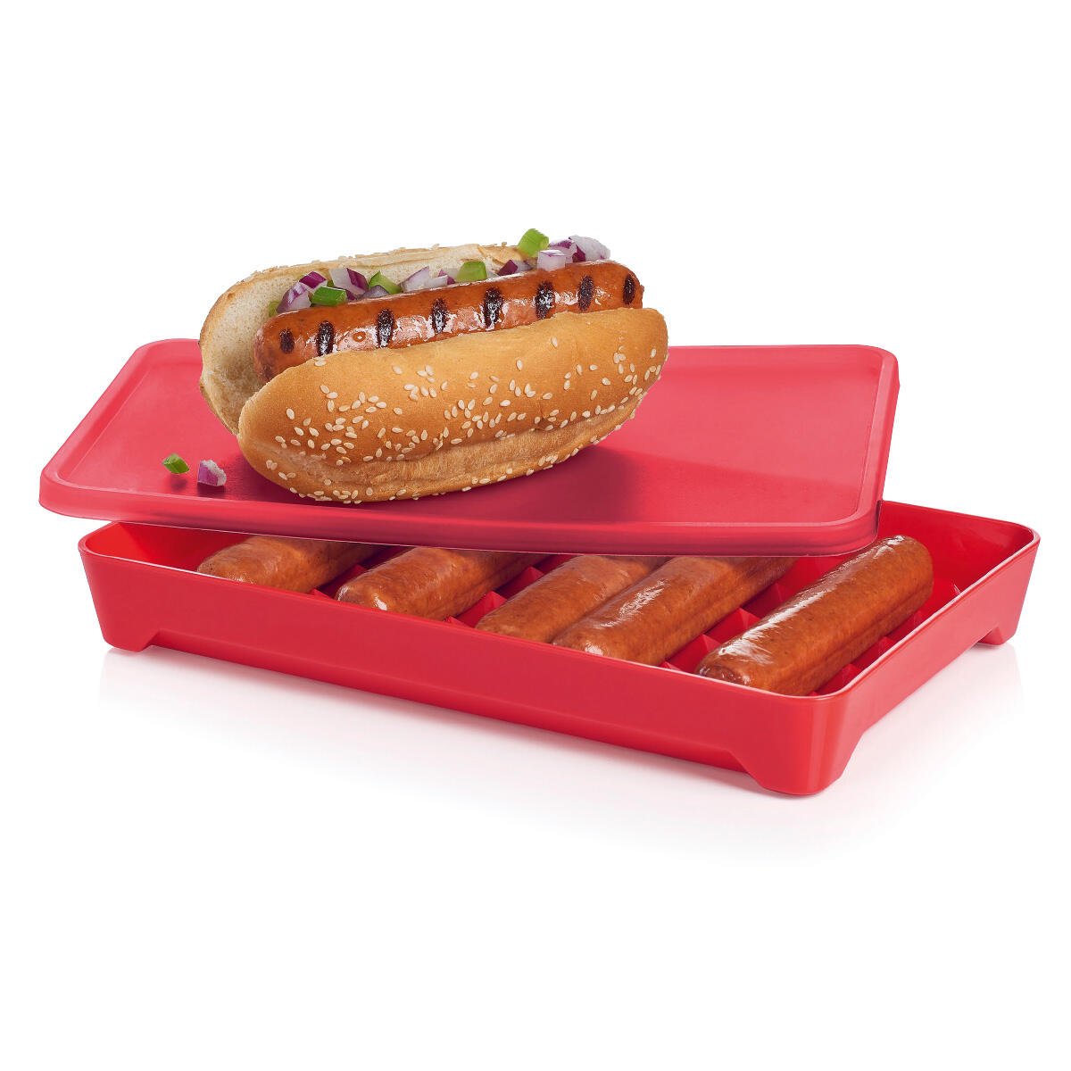 tupper wurst aufbewahrung Hot-Dog-Aufbewahrer – OOBO – TUPPERWARE FRANCE