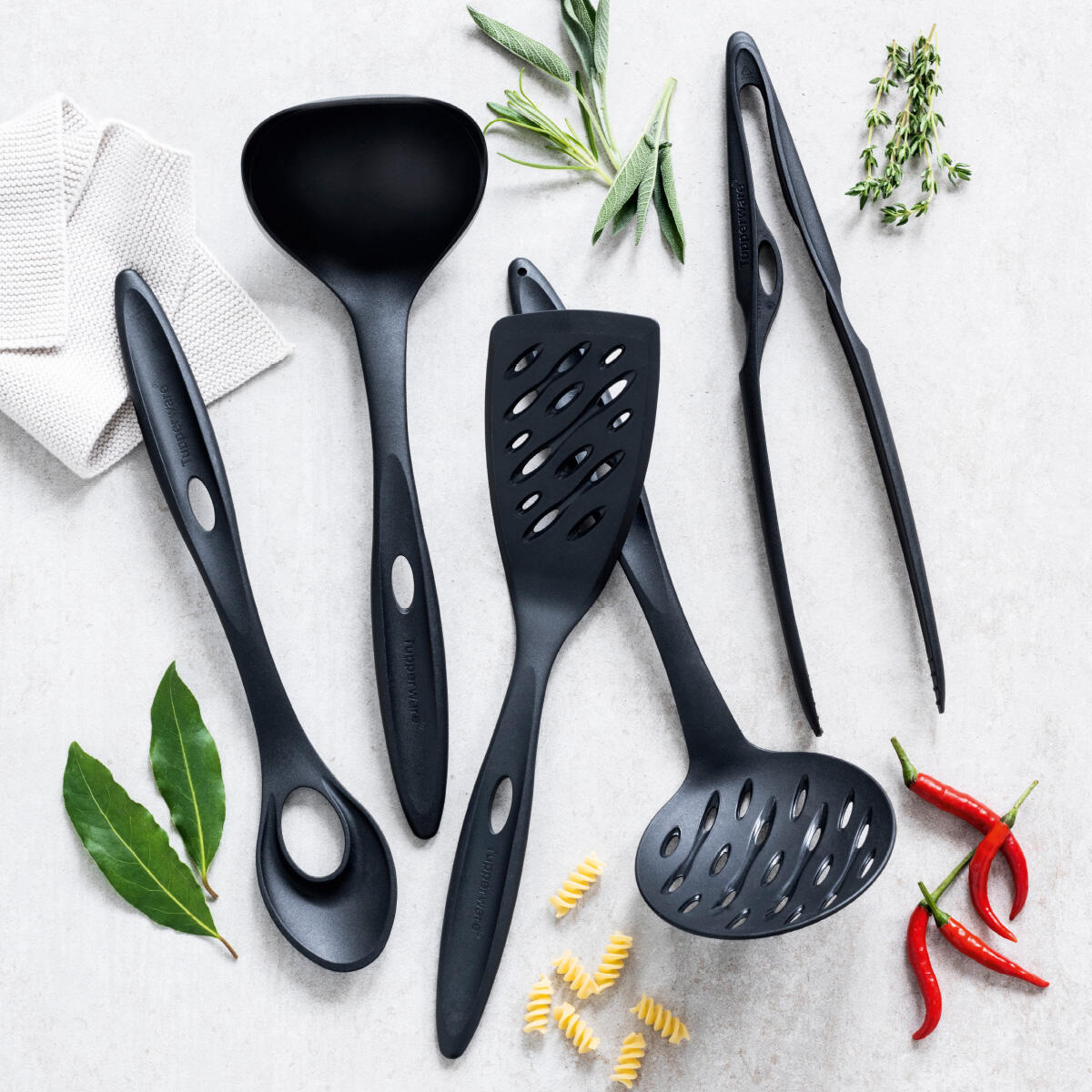 Louche de cuisine ergonomique 120 ml versante Tupperware® – OOBO