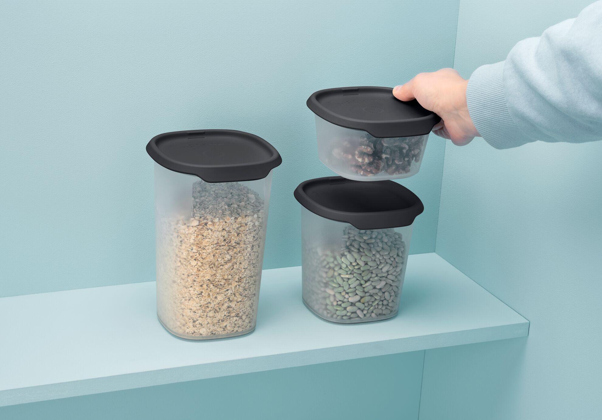 Modular square inch 810 ml (black) – OOBO – TUPPERWARE FRANCE