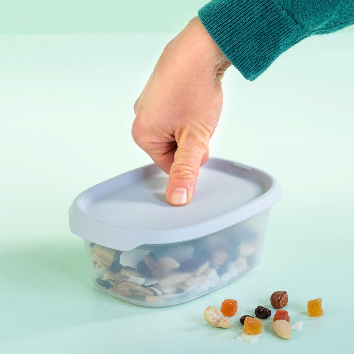 Modulaire pouce ovale 540 ml (gris) - Tupperware Europe