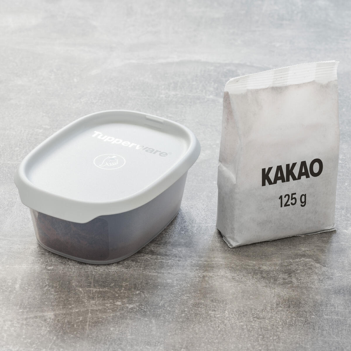 Modulaire pouce ovale 540 ml (gris) - Tupperware Europe