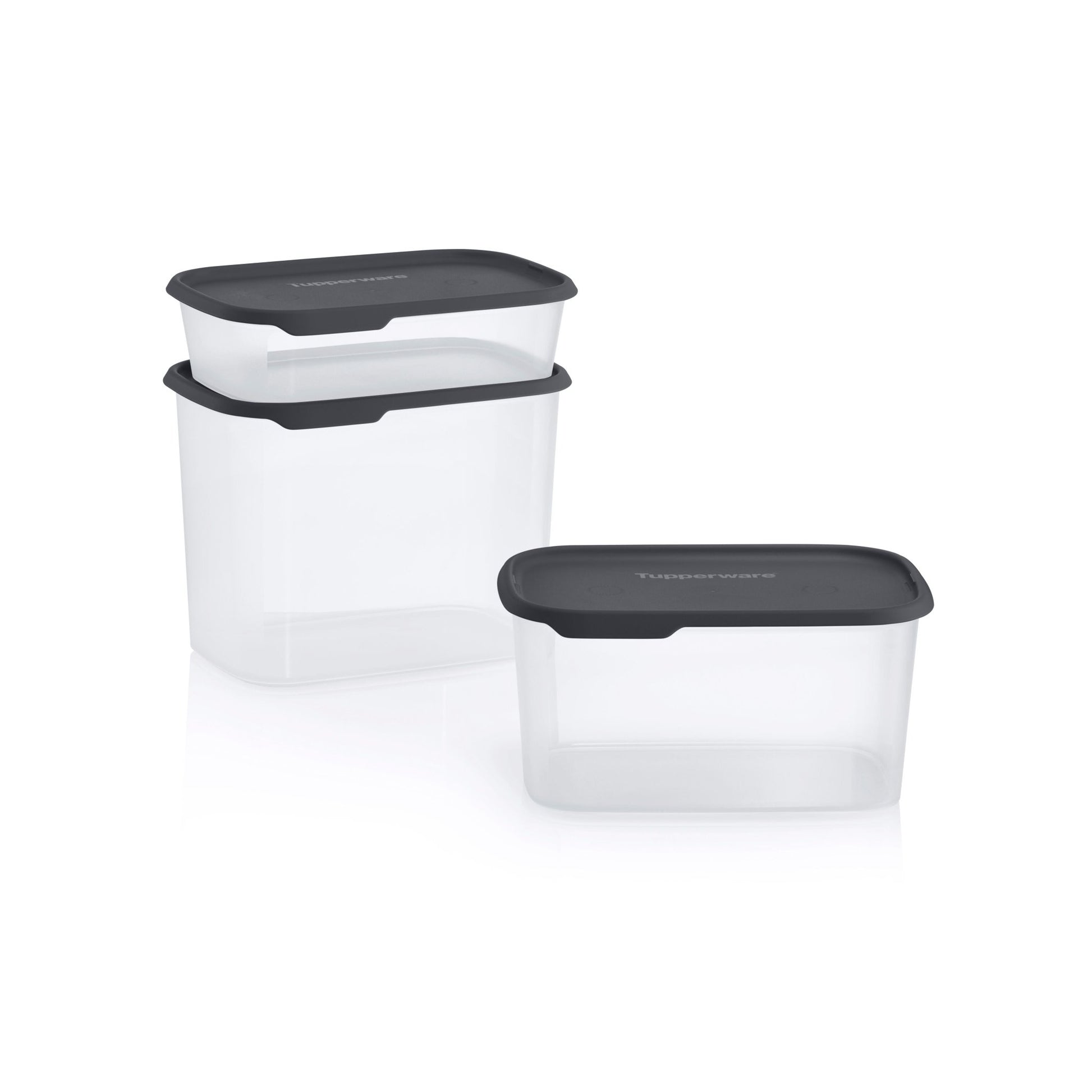 Modulaire pouce rectangle 1,3 l (noir) - Tupperware Europe