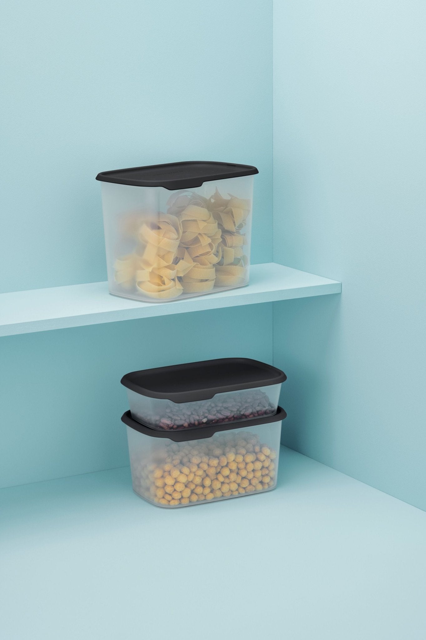 Modulaire pouce rectangle 4,4 l (noire) - Tupperware Europe