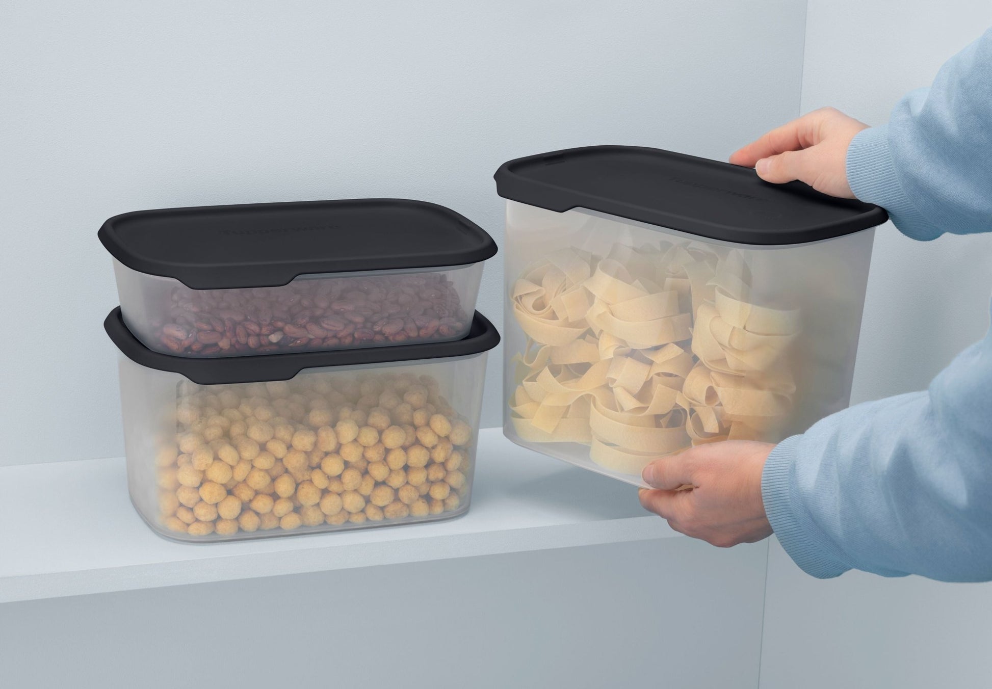 Modulaire pouce rectangle 4,4 l (noire) - Tupperware Europe