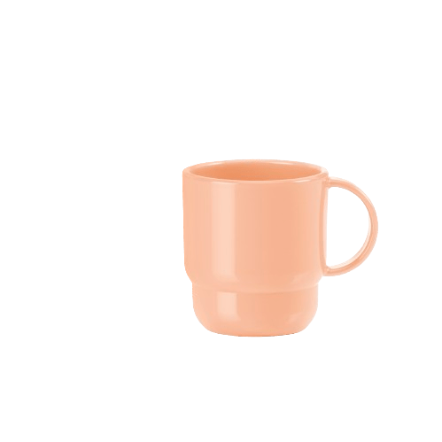 Mug à café 250 ml incassable, Lot de 2