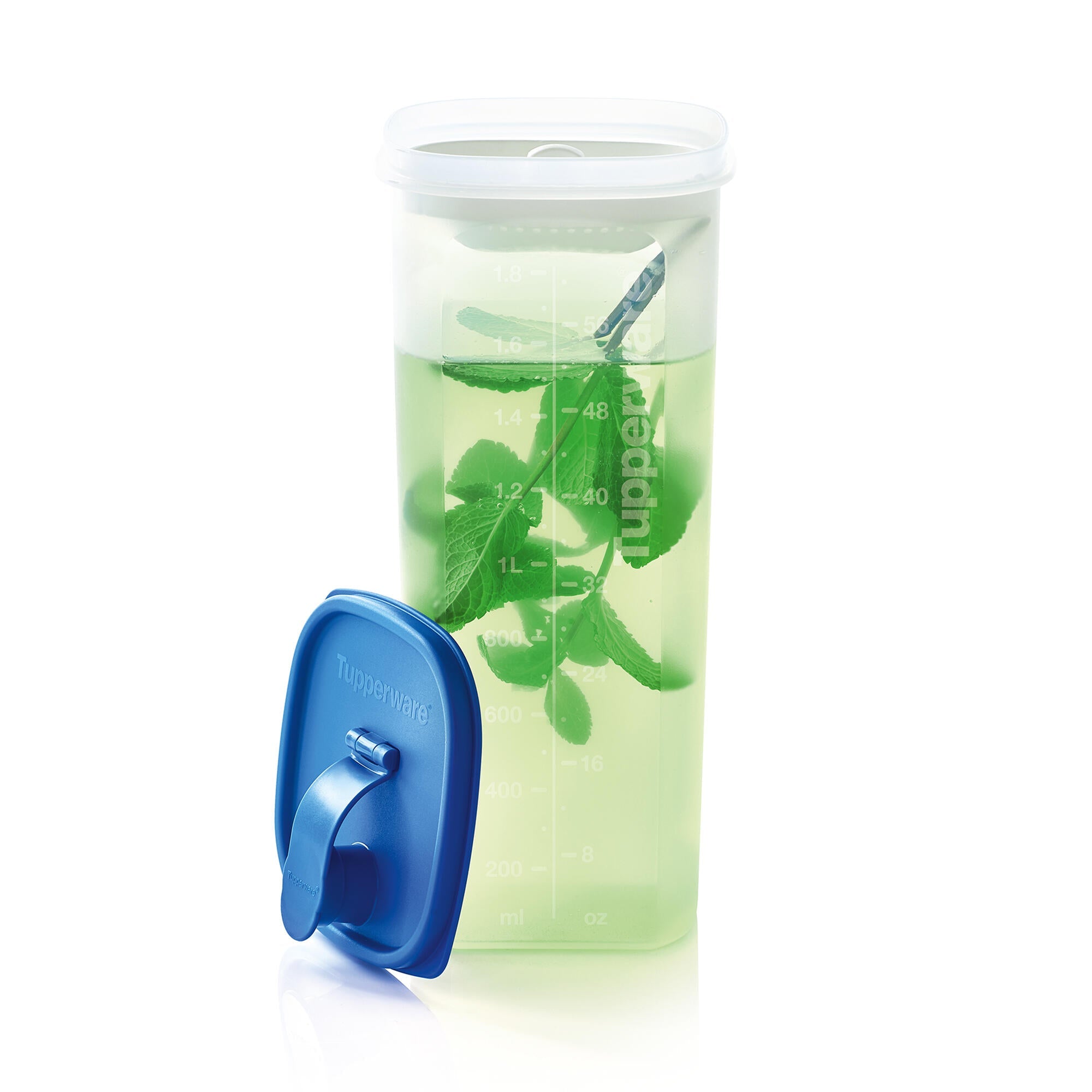 Pichet Frigo 2L - Couvercle bleu - Tupperware Europe