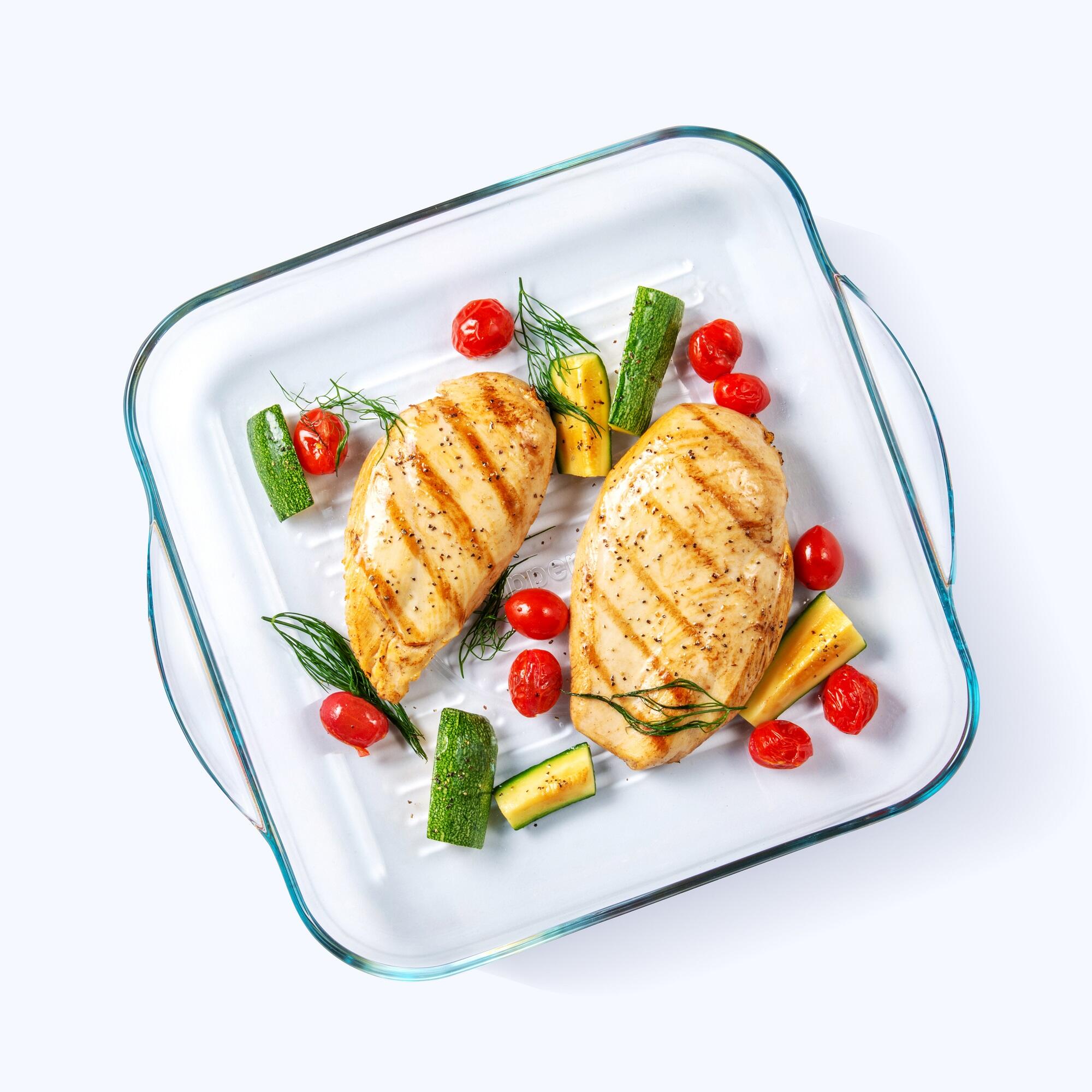 Plat gril Premiaglass carré 3,2 l - Tupperware Europe
